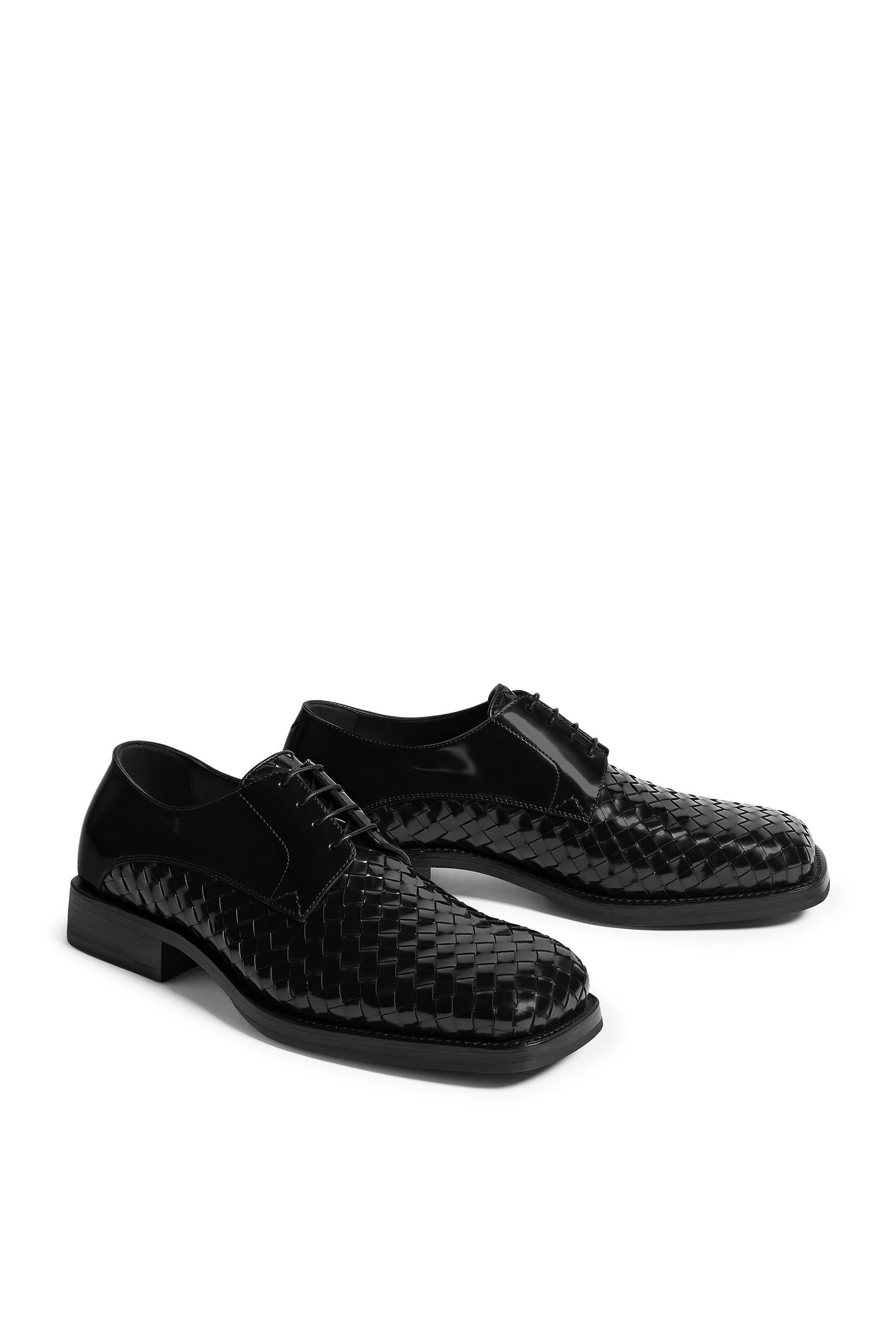 Smashed Lace-Up Shoes
