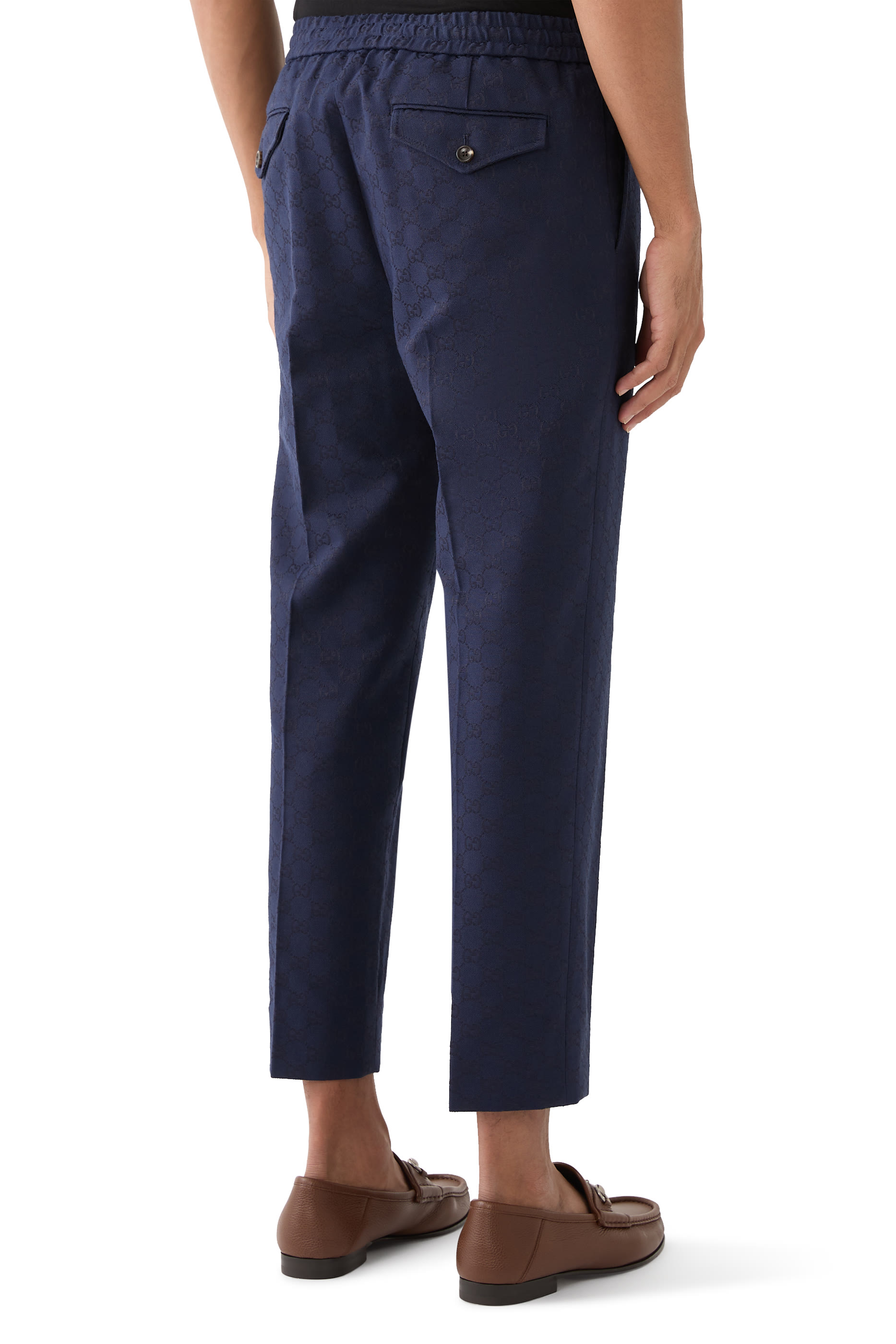  GG Canvas Jogging Pants