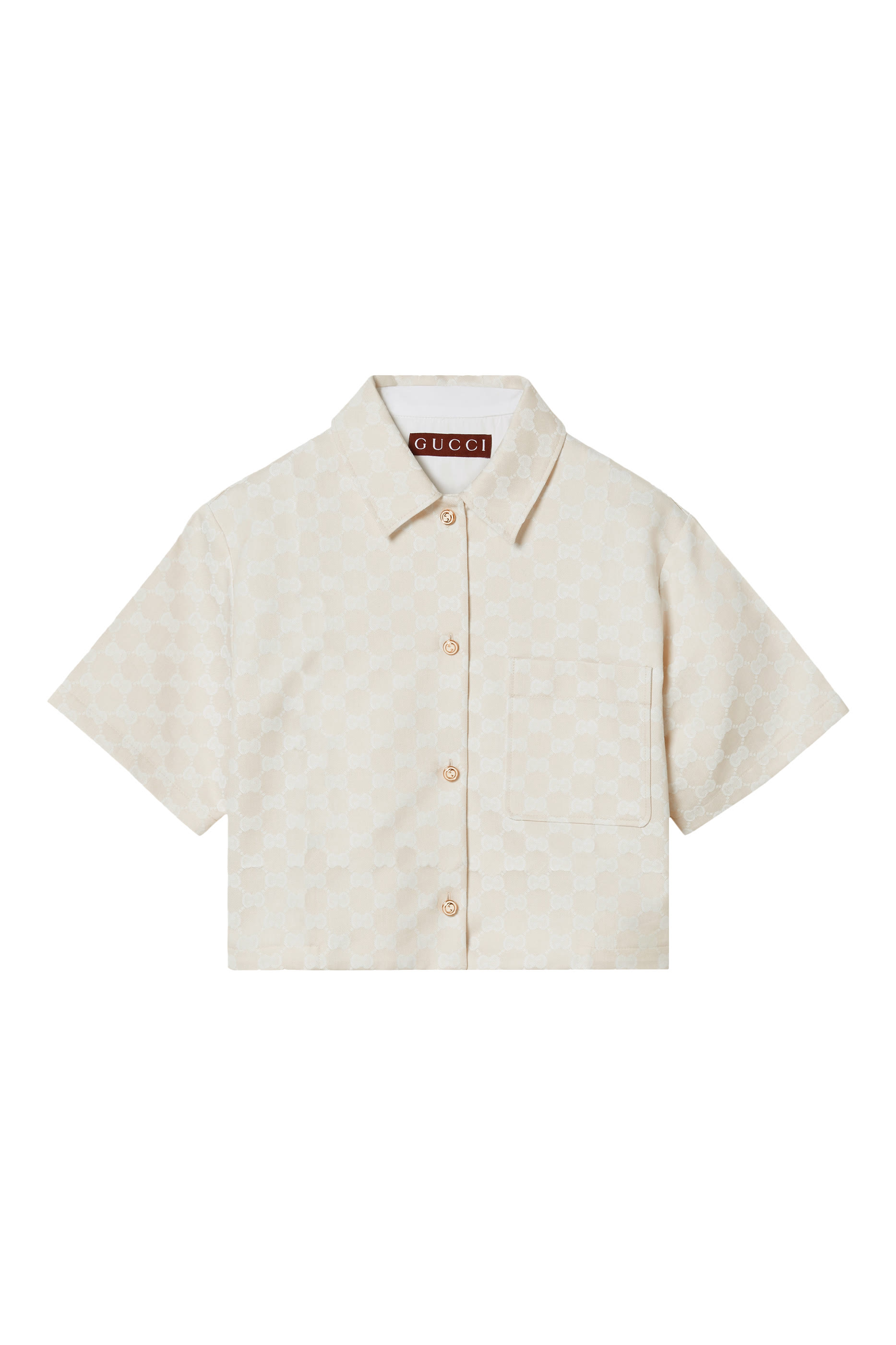 GG Cotton Gabardine Shirt