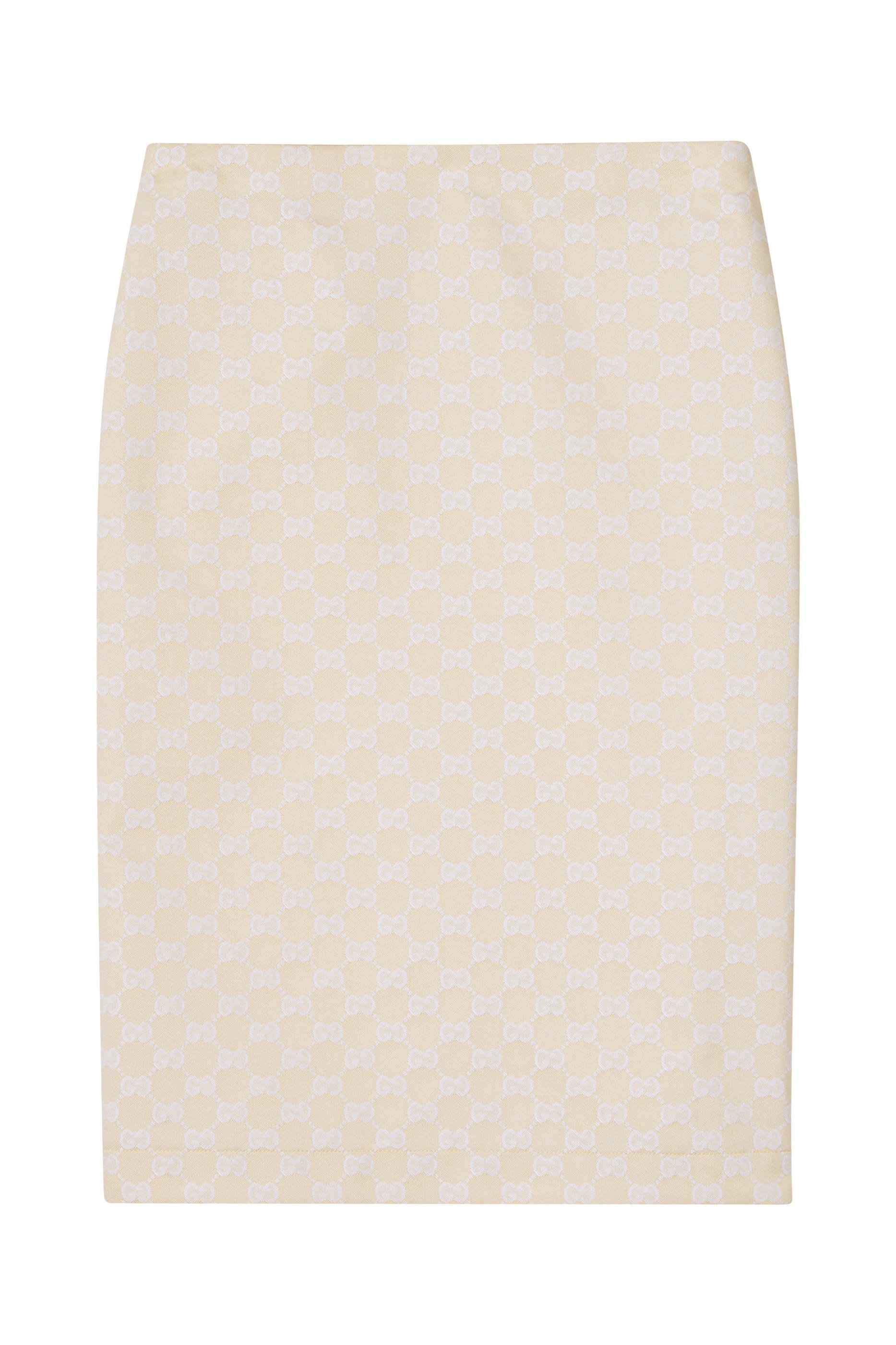 GG Cotton Gabardine Skirt