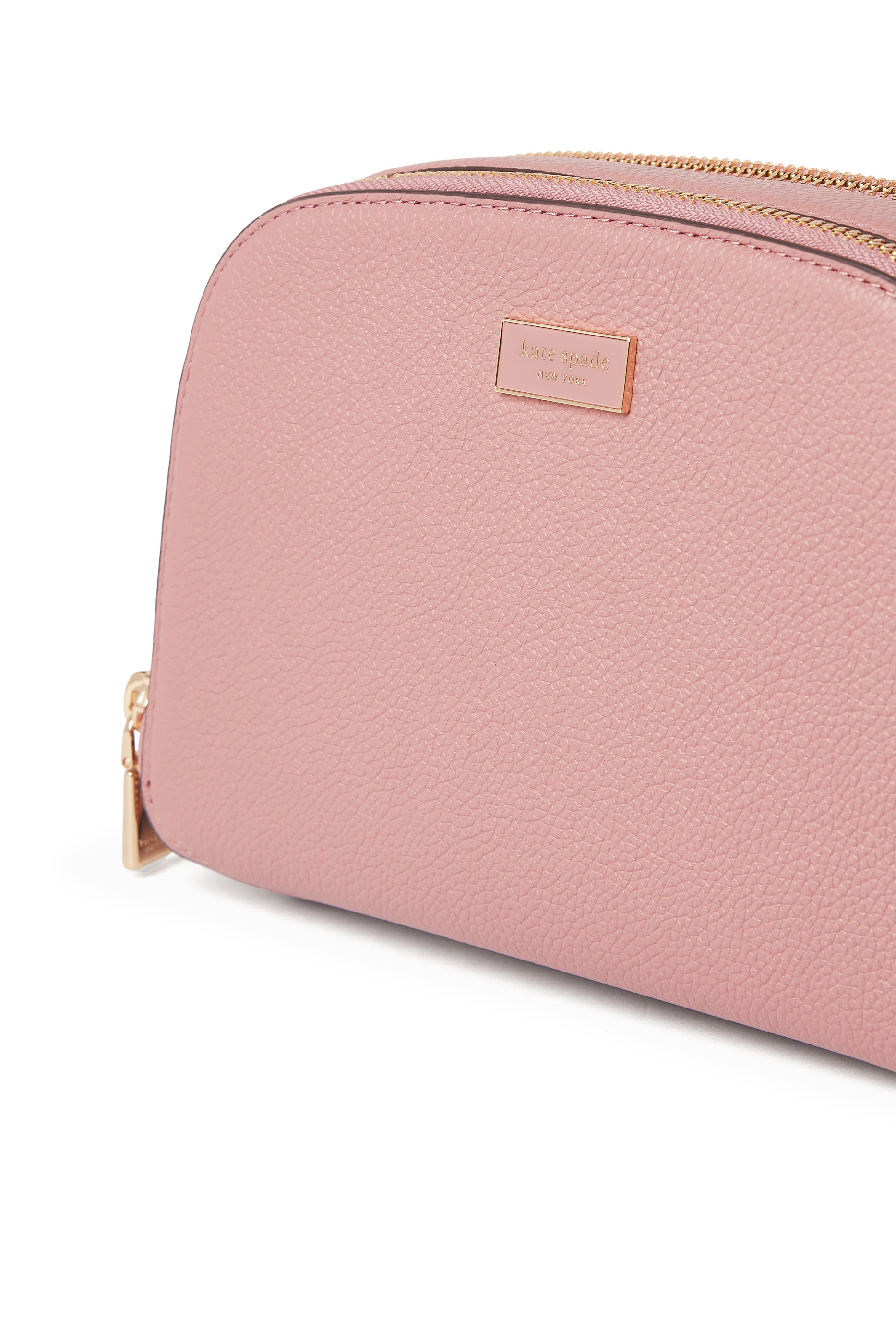 Serena Double Zip Dome Crossbody Bag