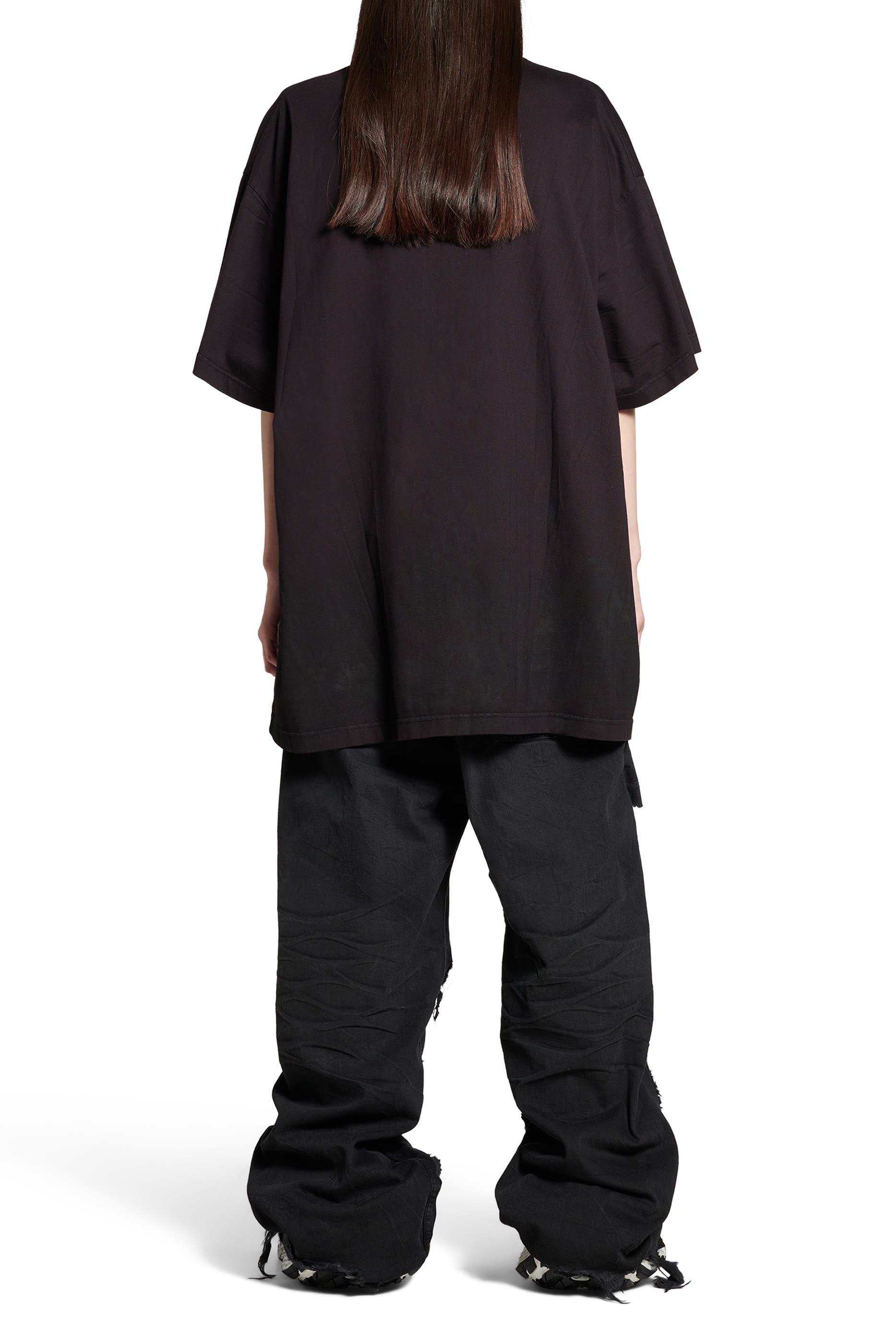 Metal BB Stencil Oversized T-Shirt