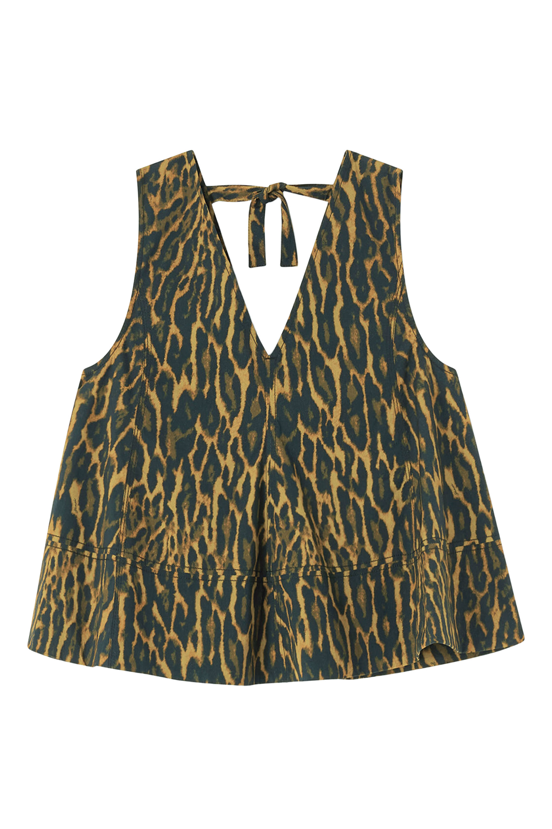 Leopard A-Line Top