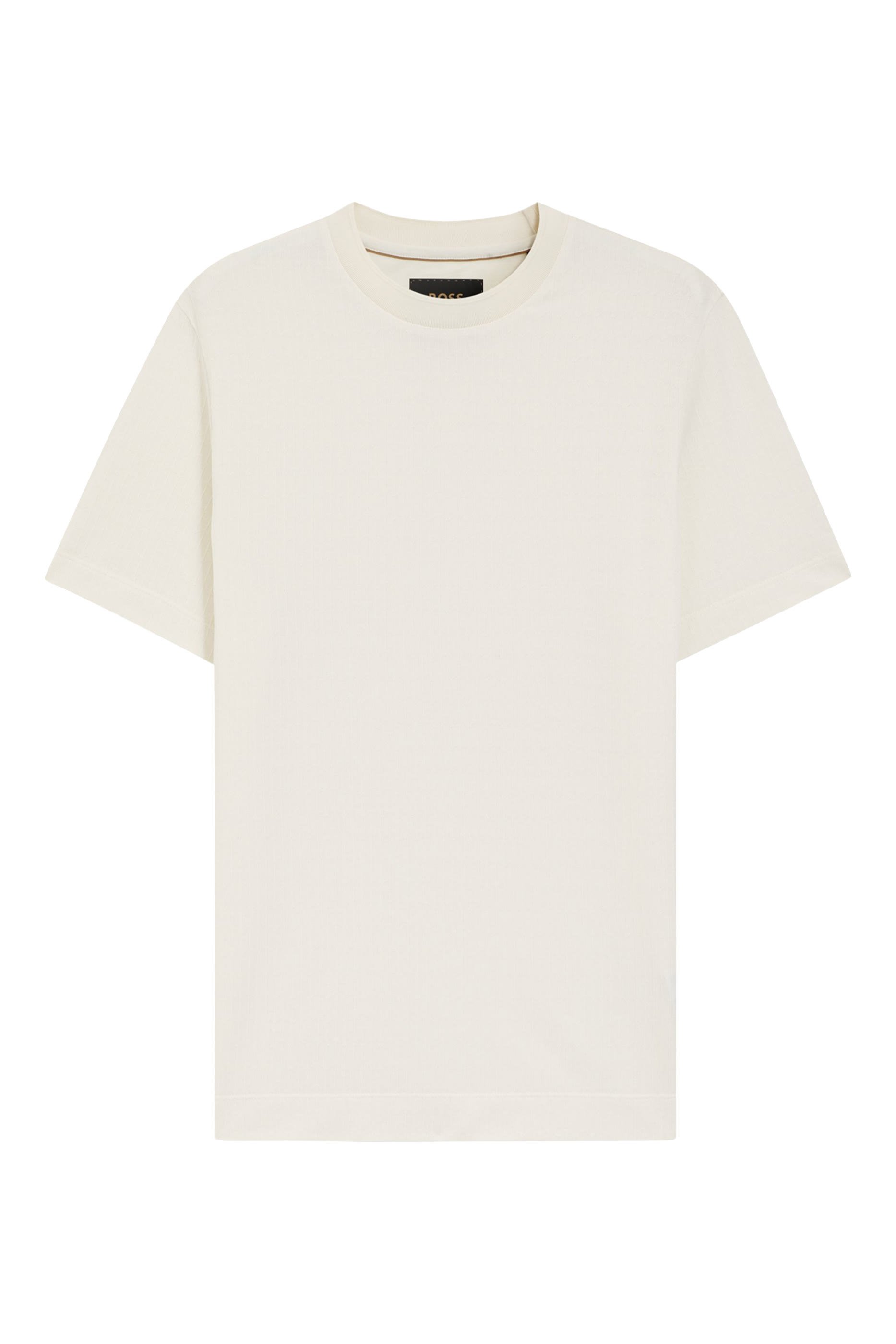 Geometric Jacquard T-Shirt