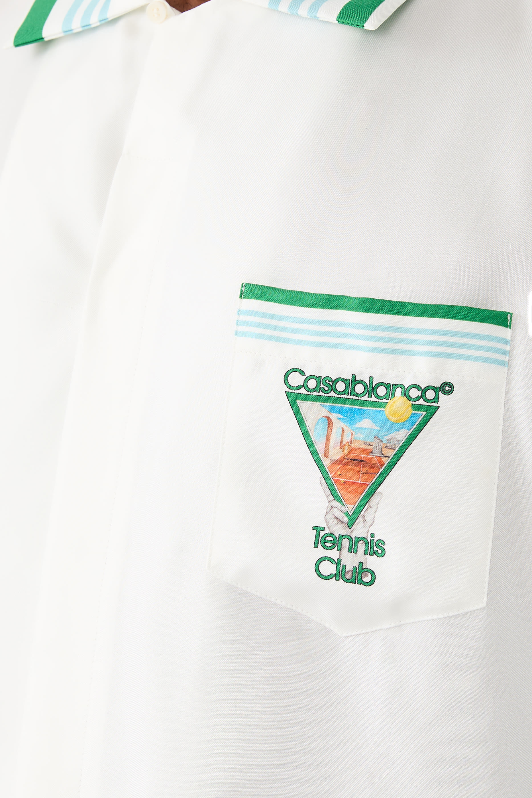 Metaphysical Tennis Icon Silk Shirt