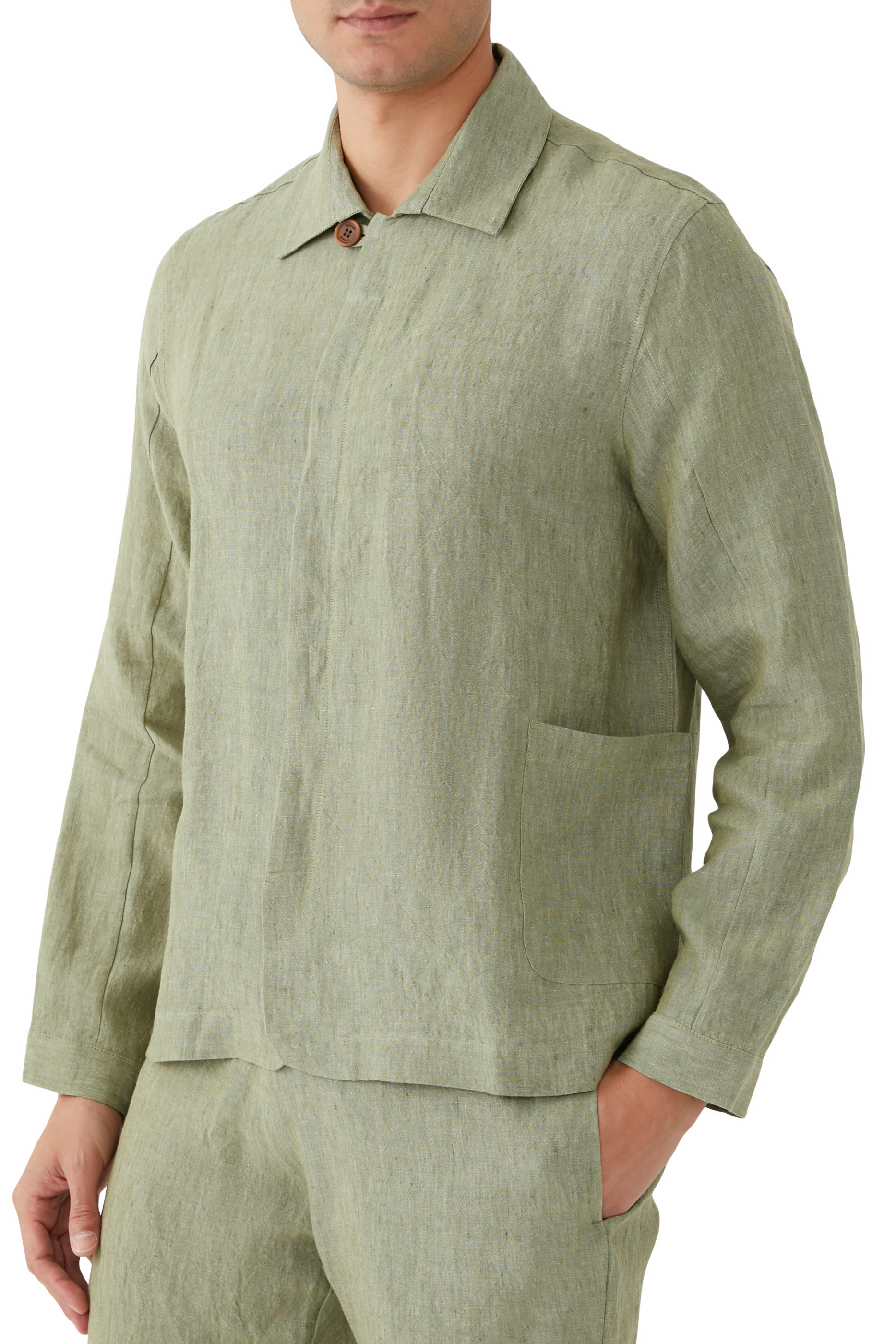 Lightweight Linen Jacket