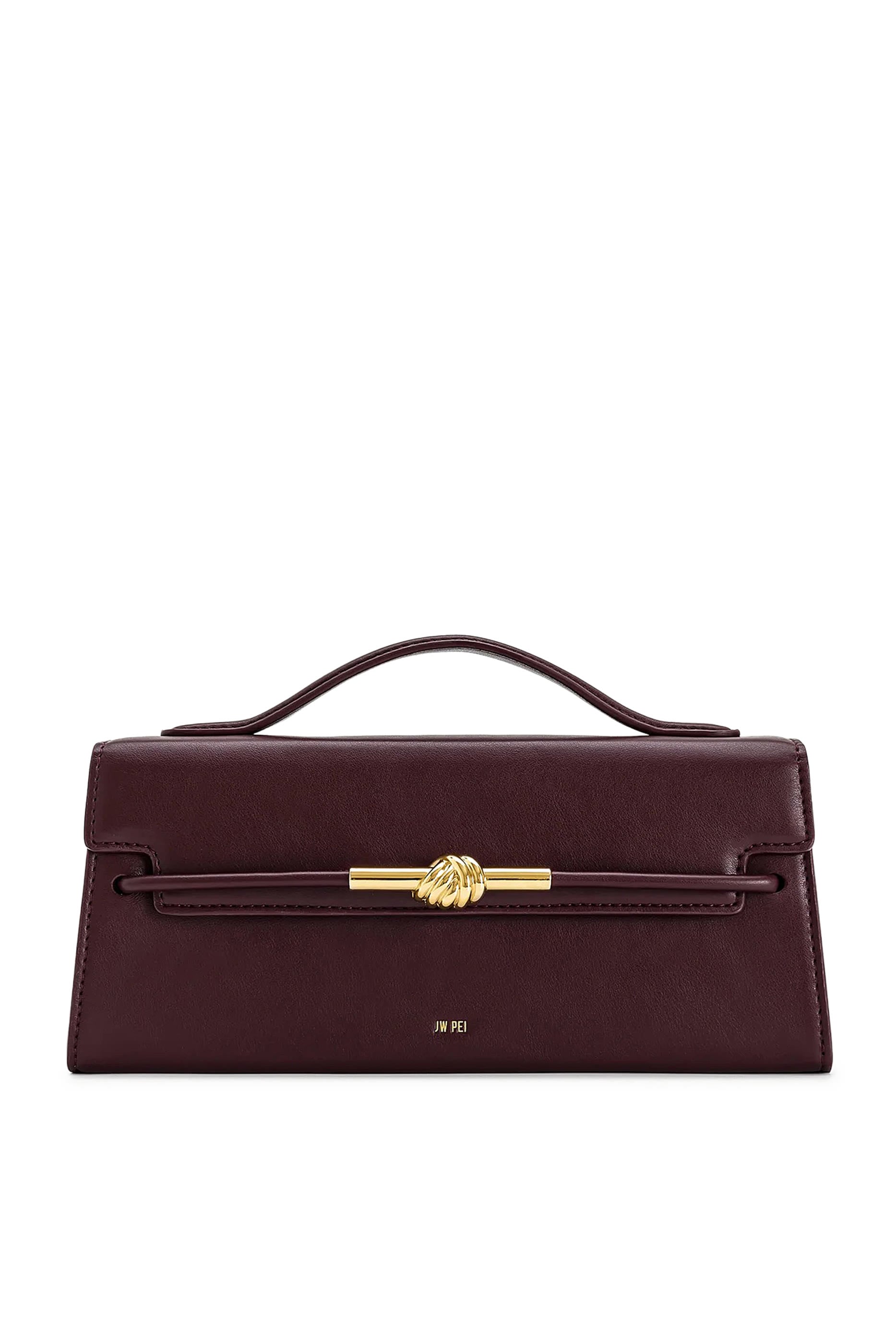 Lena Metal Rope Knot Top Handle Bag