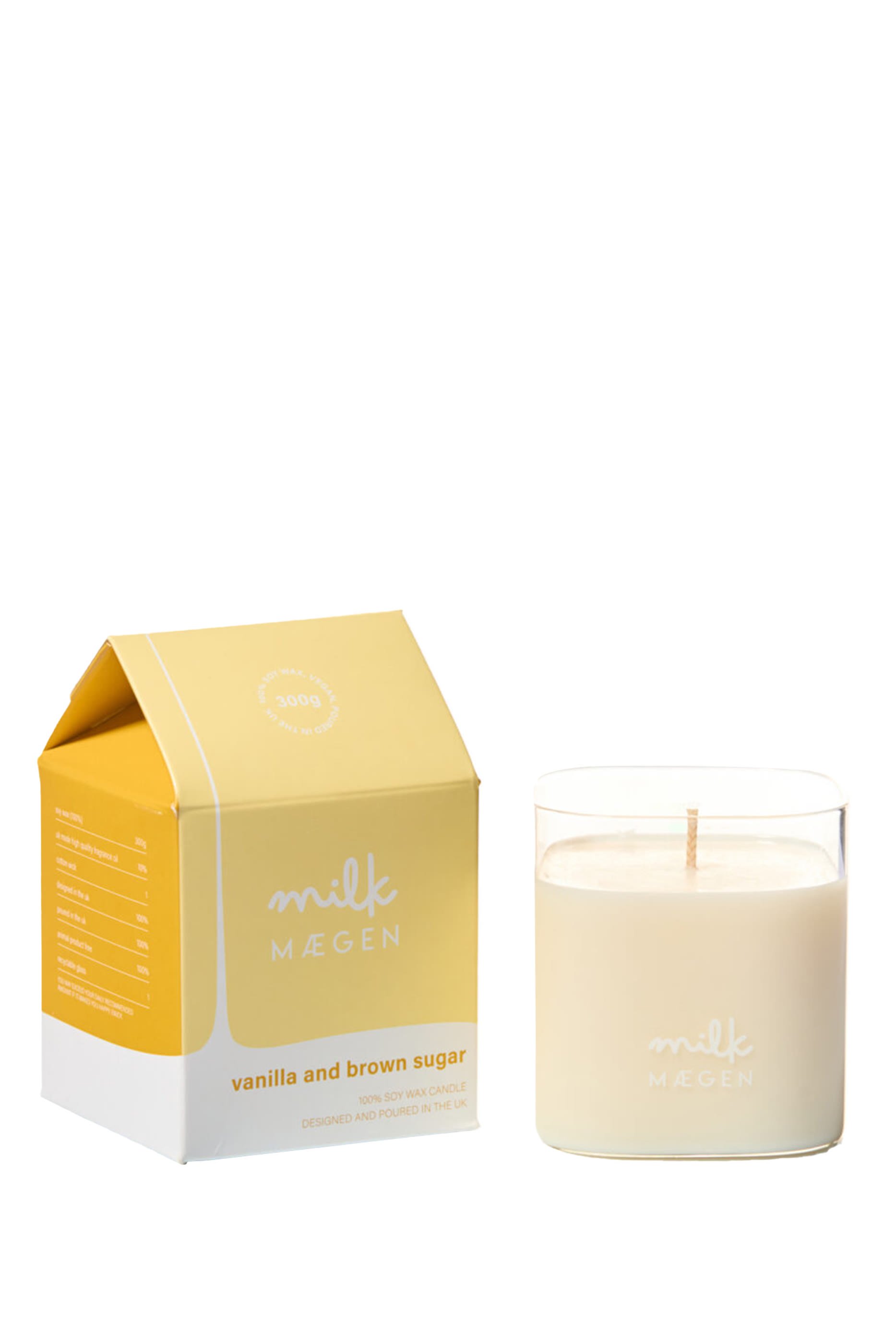 Milk Candle - Vanilla & Brown Sugar