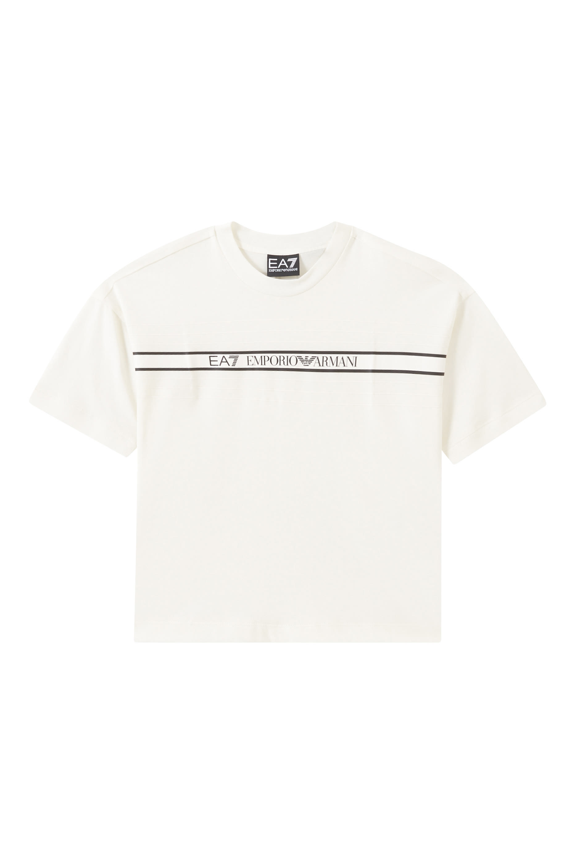 Kids EA7 Logo T-Shirt