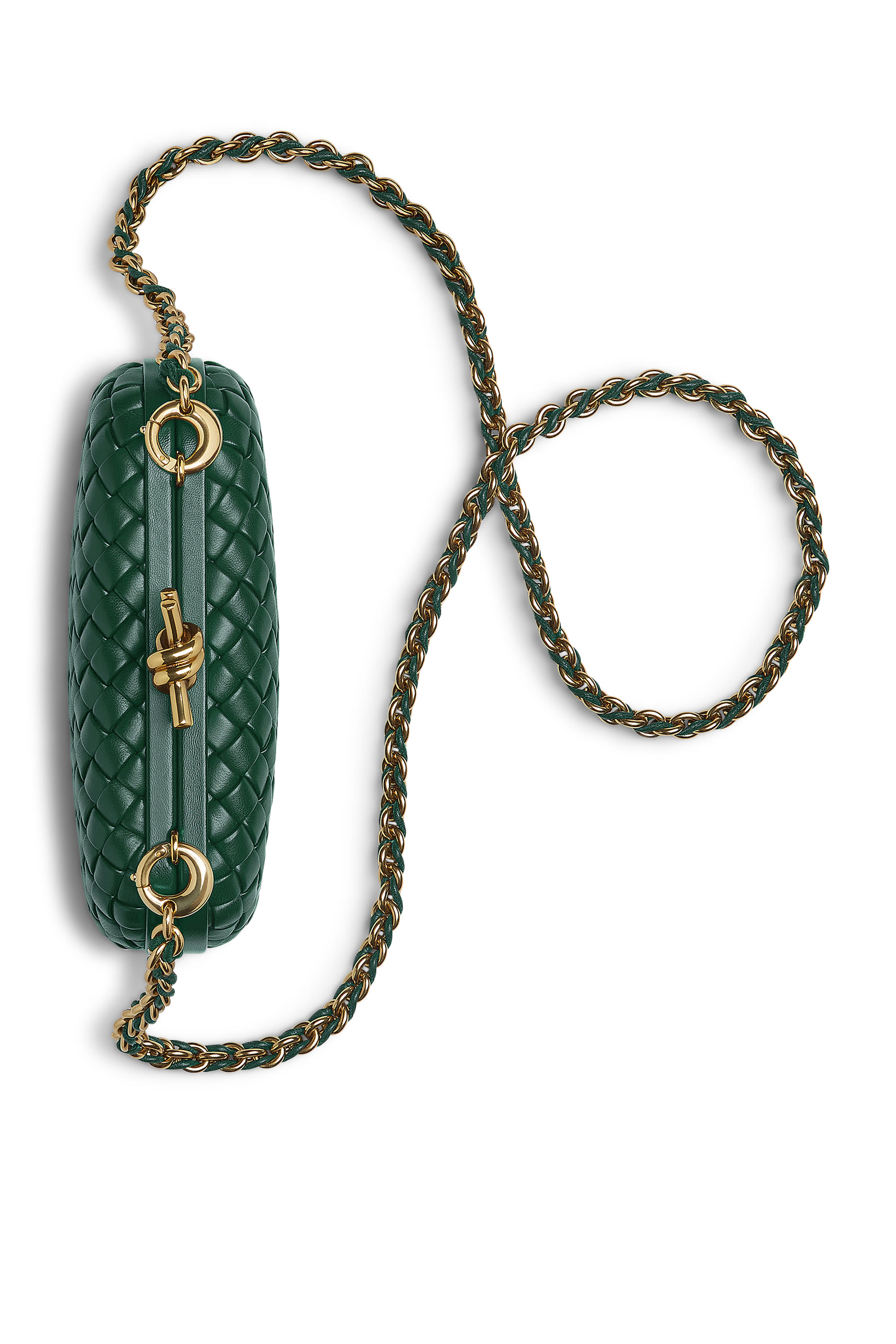 Knot Chain Minaudi&egrave;re Clutch