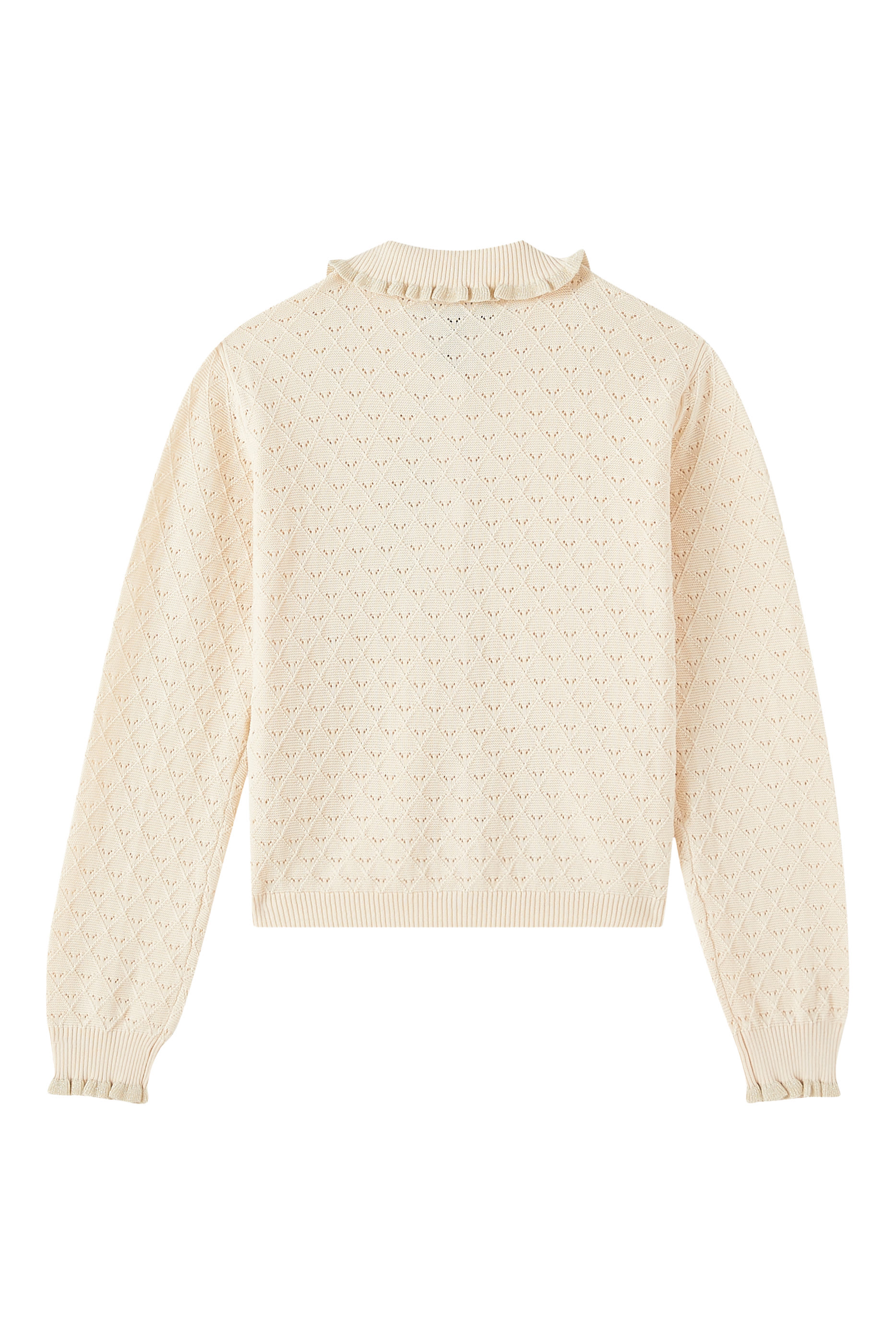 Kids Knitted Eagle Button-Down Sweater