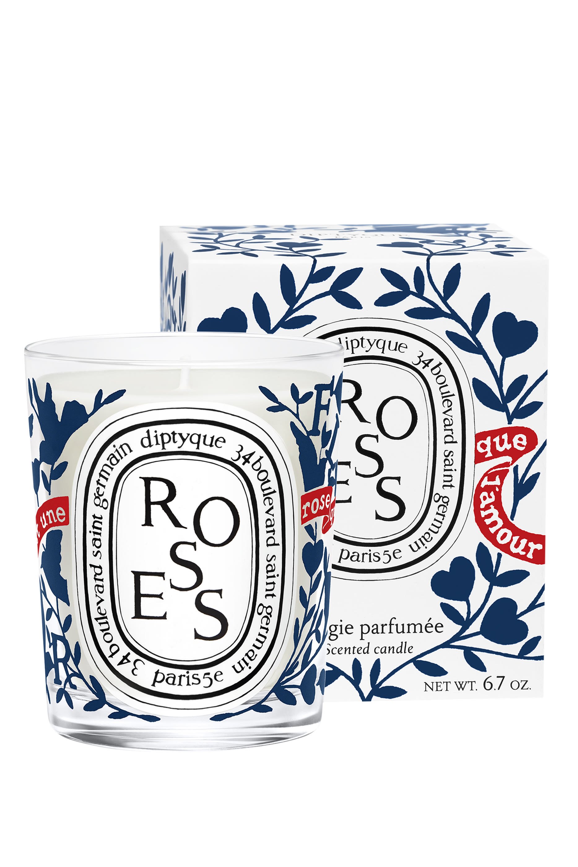 Valentine&rsquo;s Special Roses Scented Candle