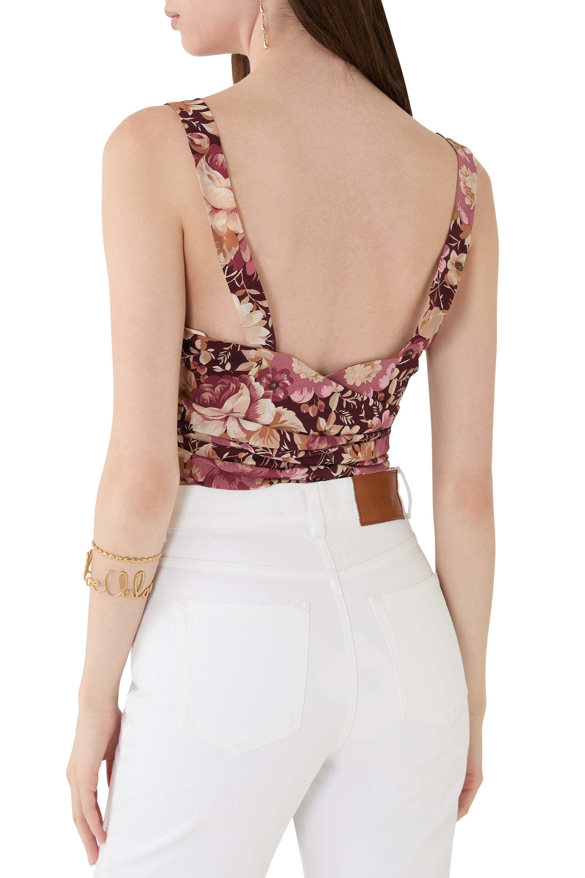 Crop Front-Tie Tank Top