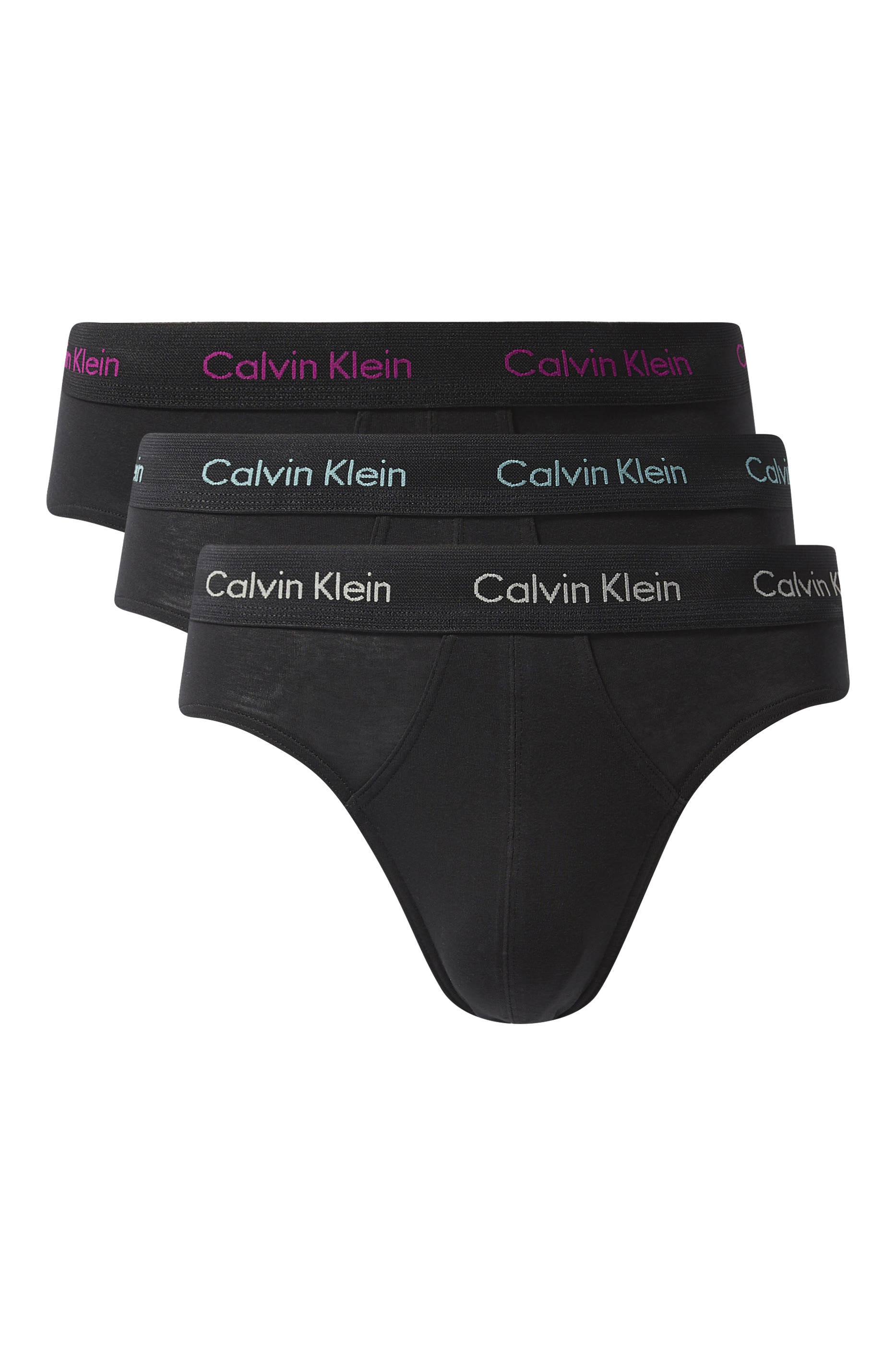 Cotton Stretch Hip Briefs, Set of 3