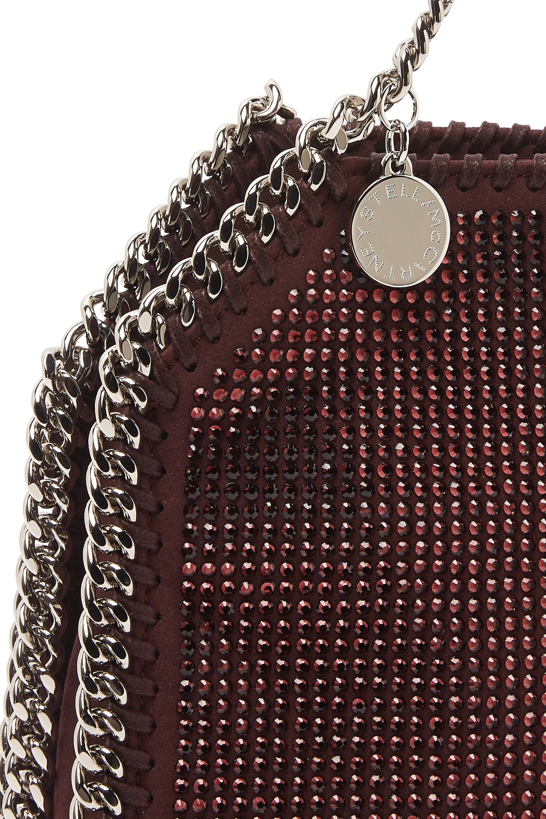 Falabella Tiny Crystal Hotfix Crossbody Bag