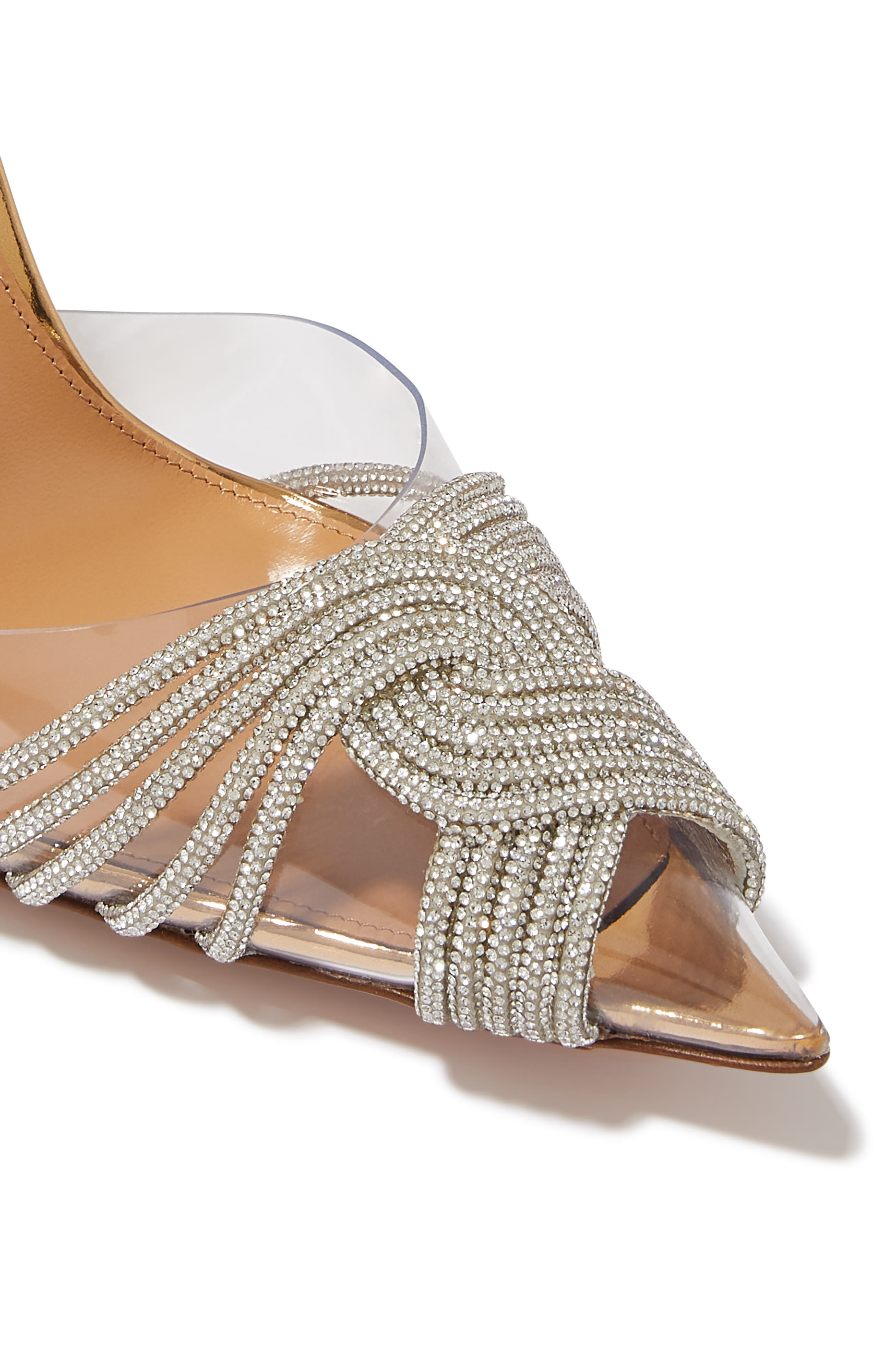 Gatsby 105 Crystal Slingback Pumps