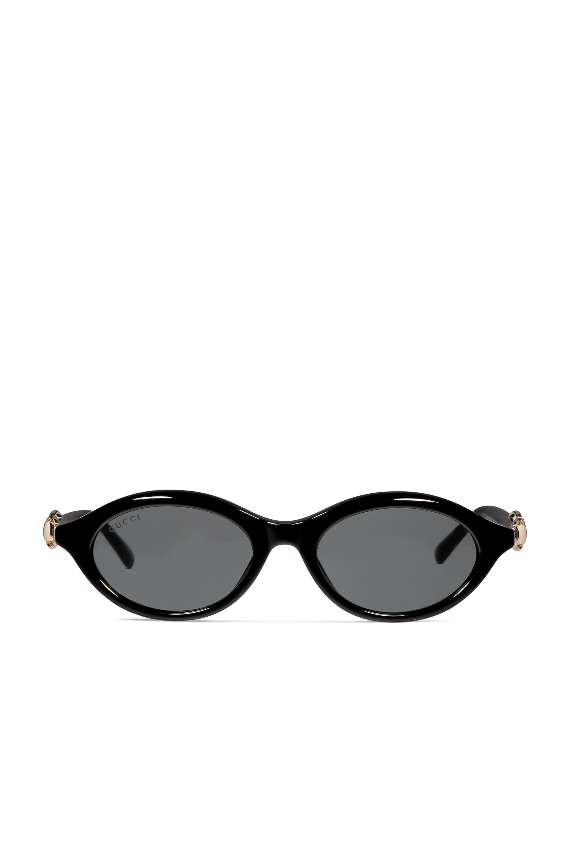 Oval-Frame Sunglasses