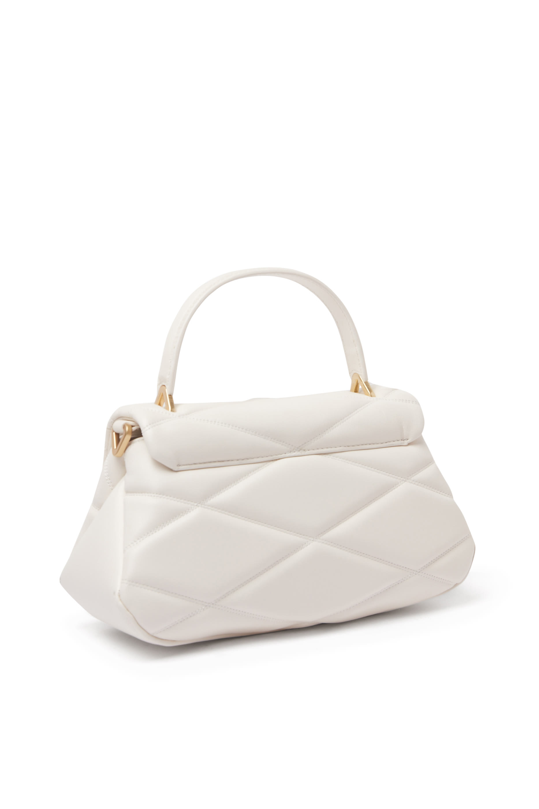  Grace Quilted Top Handle Bag 