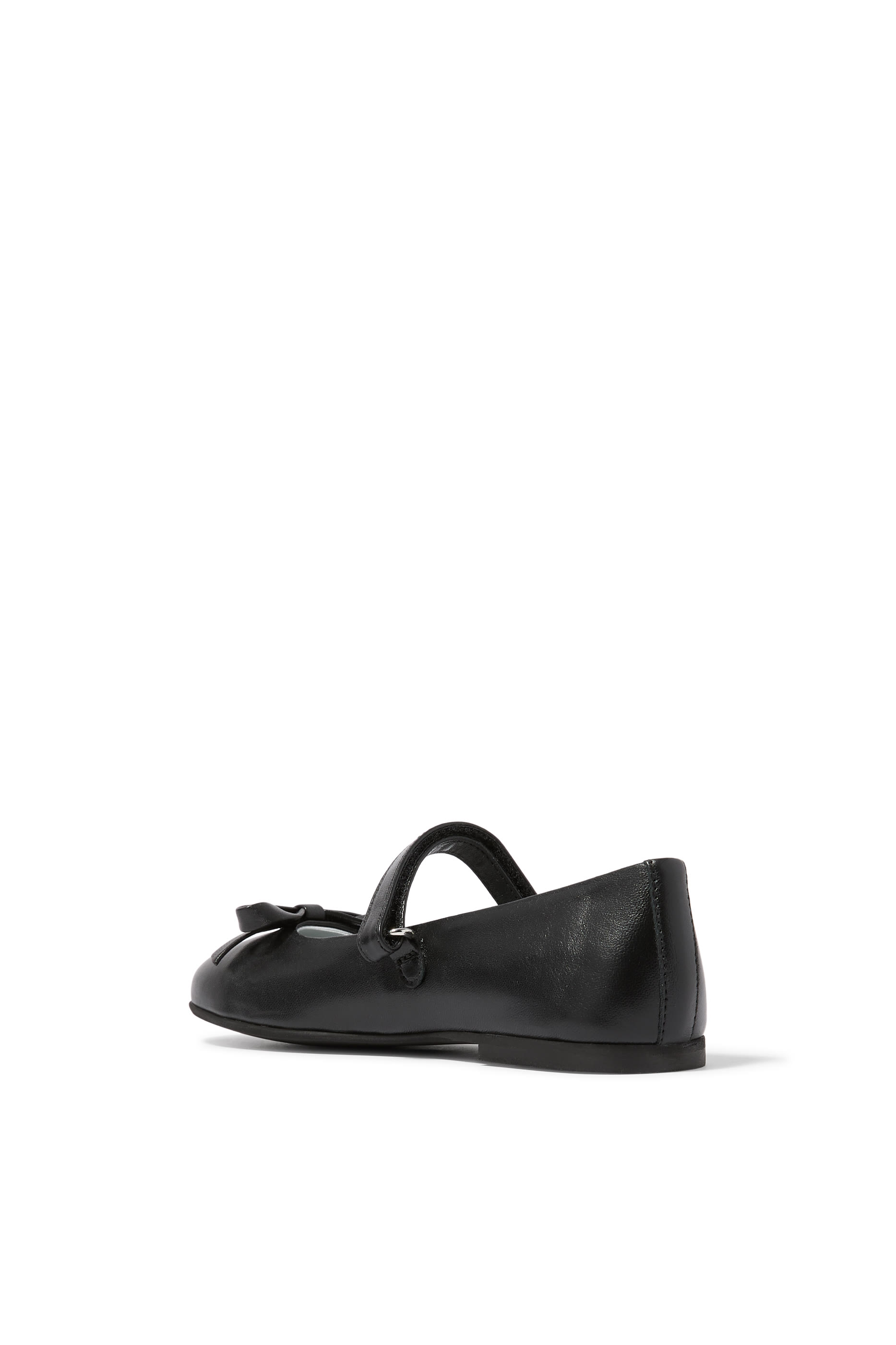 Kids Bow-Detail Ballet Flats
