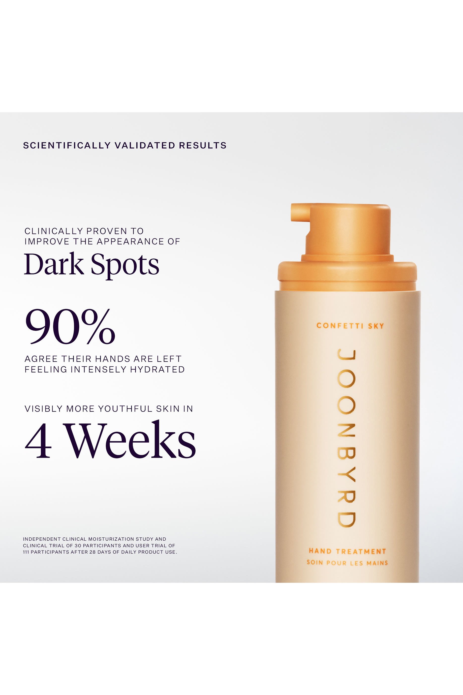 Confetti Sky Hand Treatment