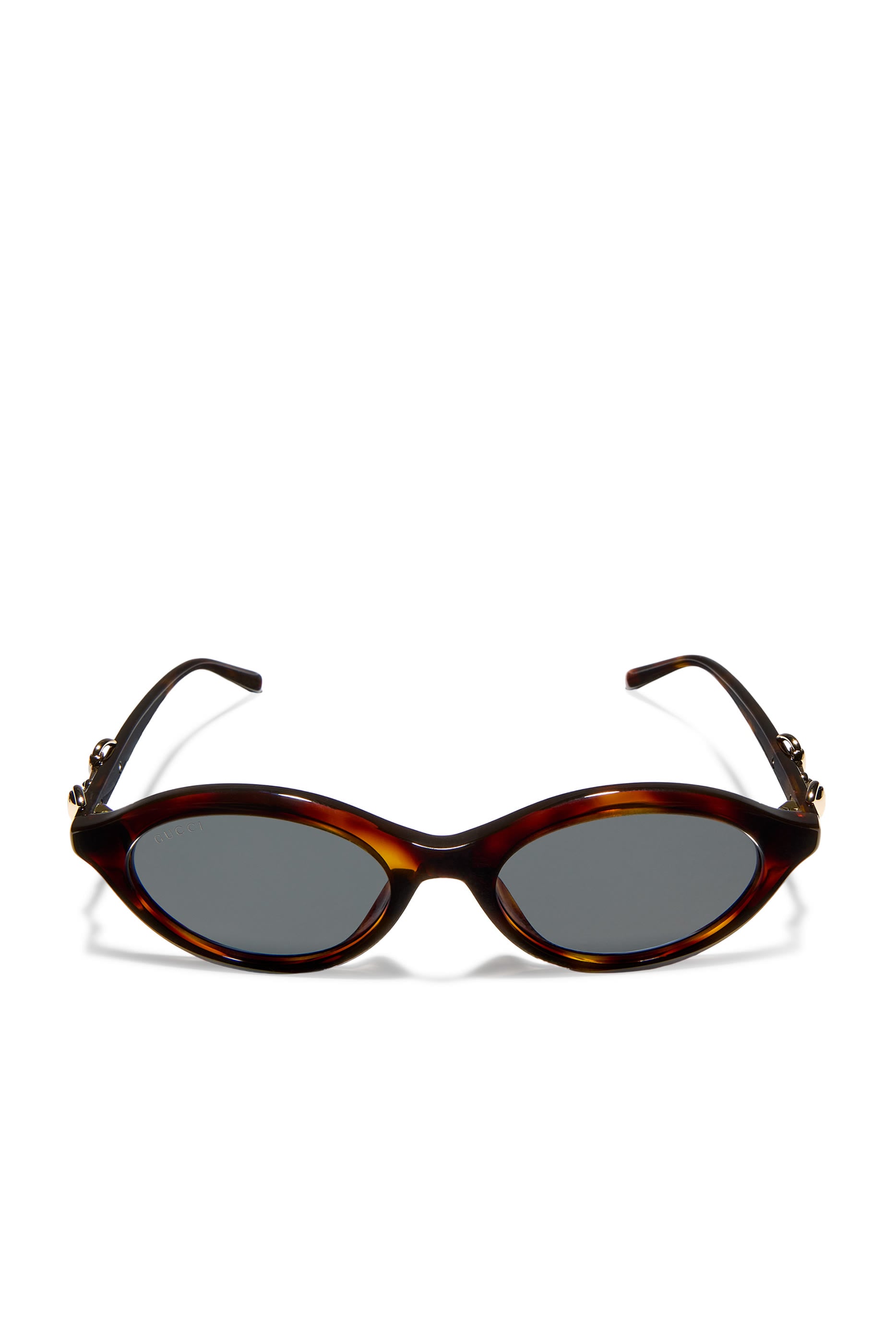 Oval-Frame Sunglasses