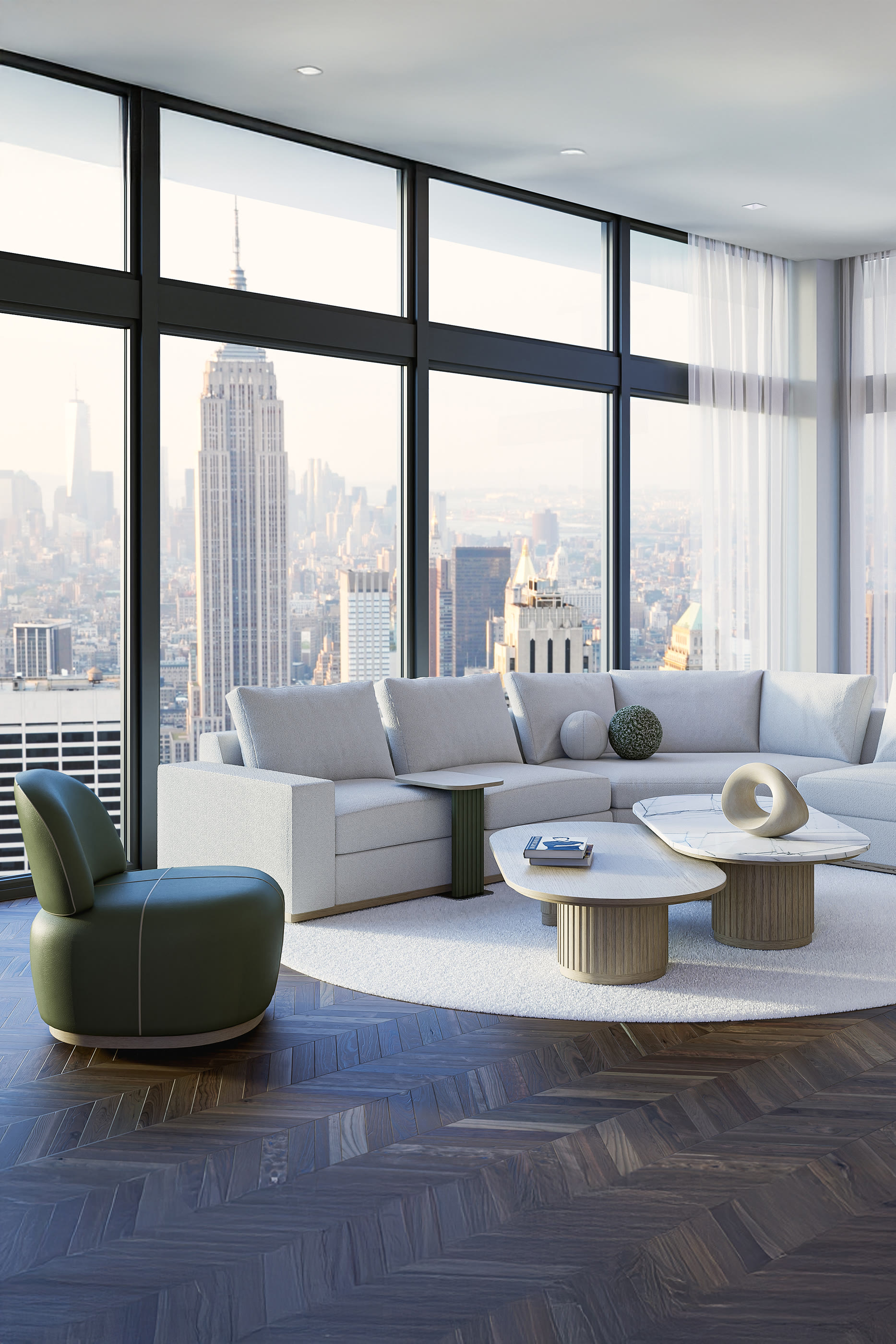 Gem 301 Swivel Arm Chair