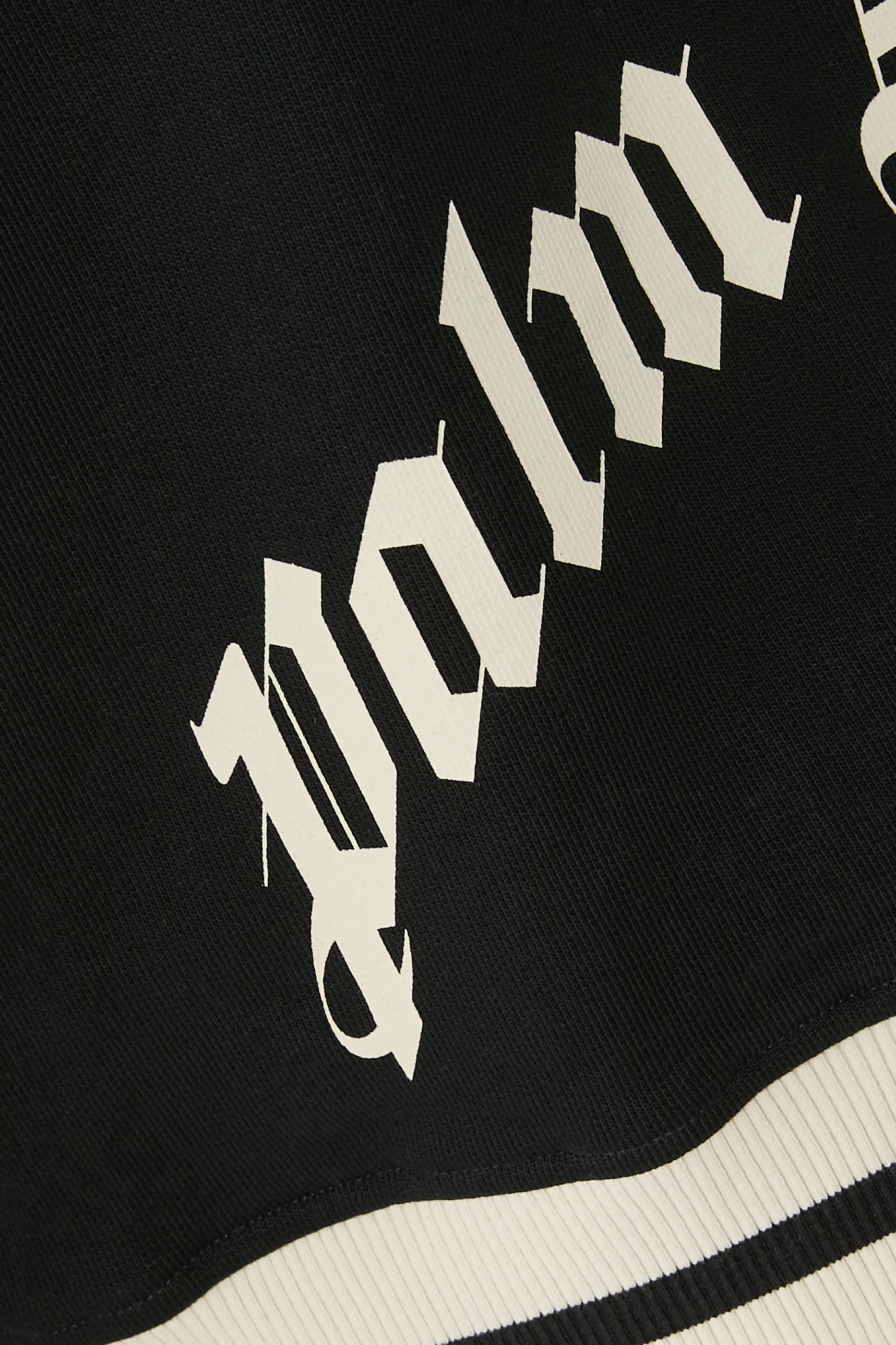 Curved Logo Track Varsity Jacket