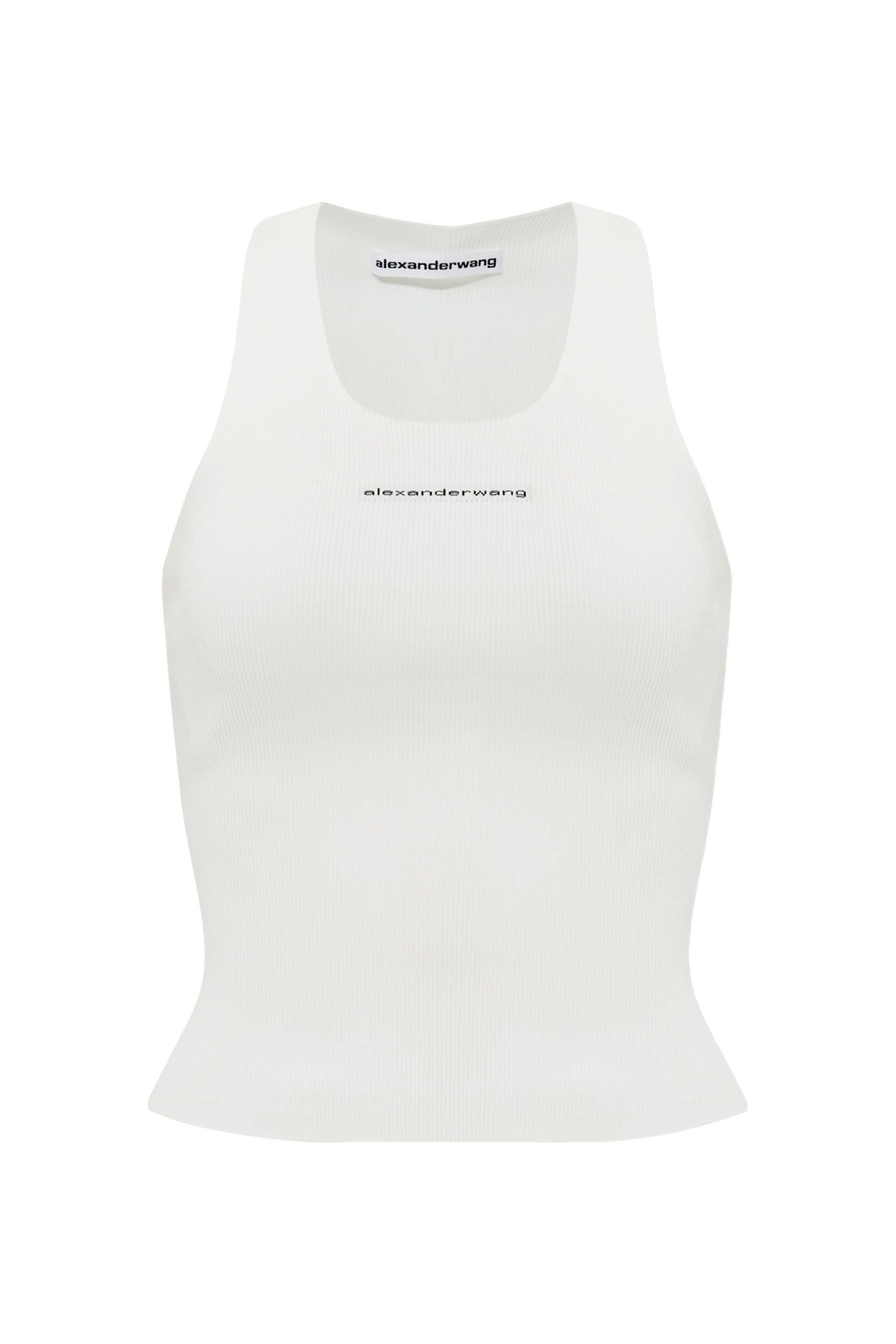 Jacquard Logo Racer Tank 