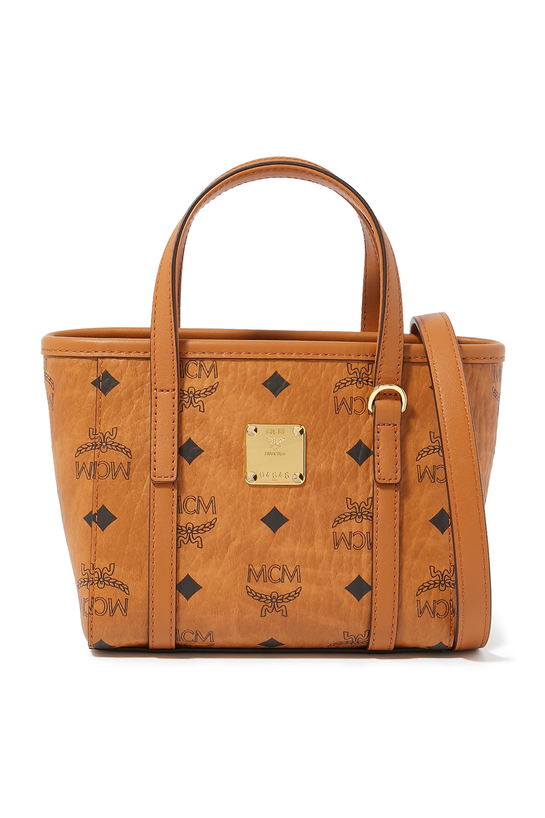 Shopper Bag Mcm Medium Toni Shopper MCM Toni Logo Shopper Tote Bag
