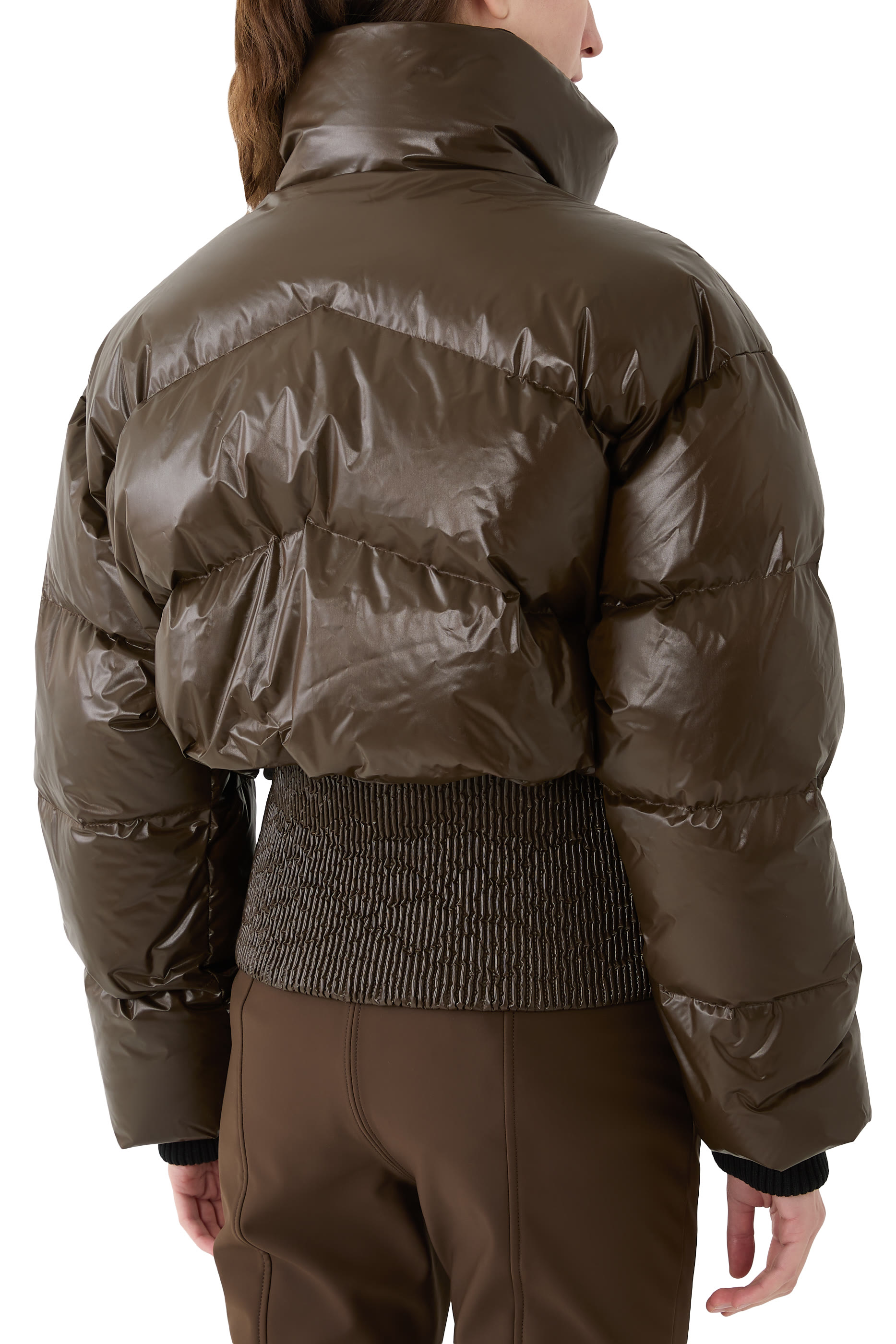 Aureta Down Bomber Jacket