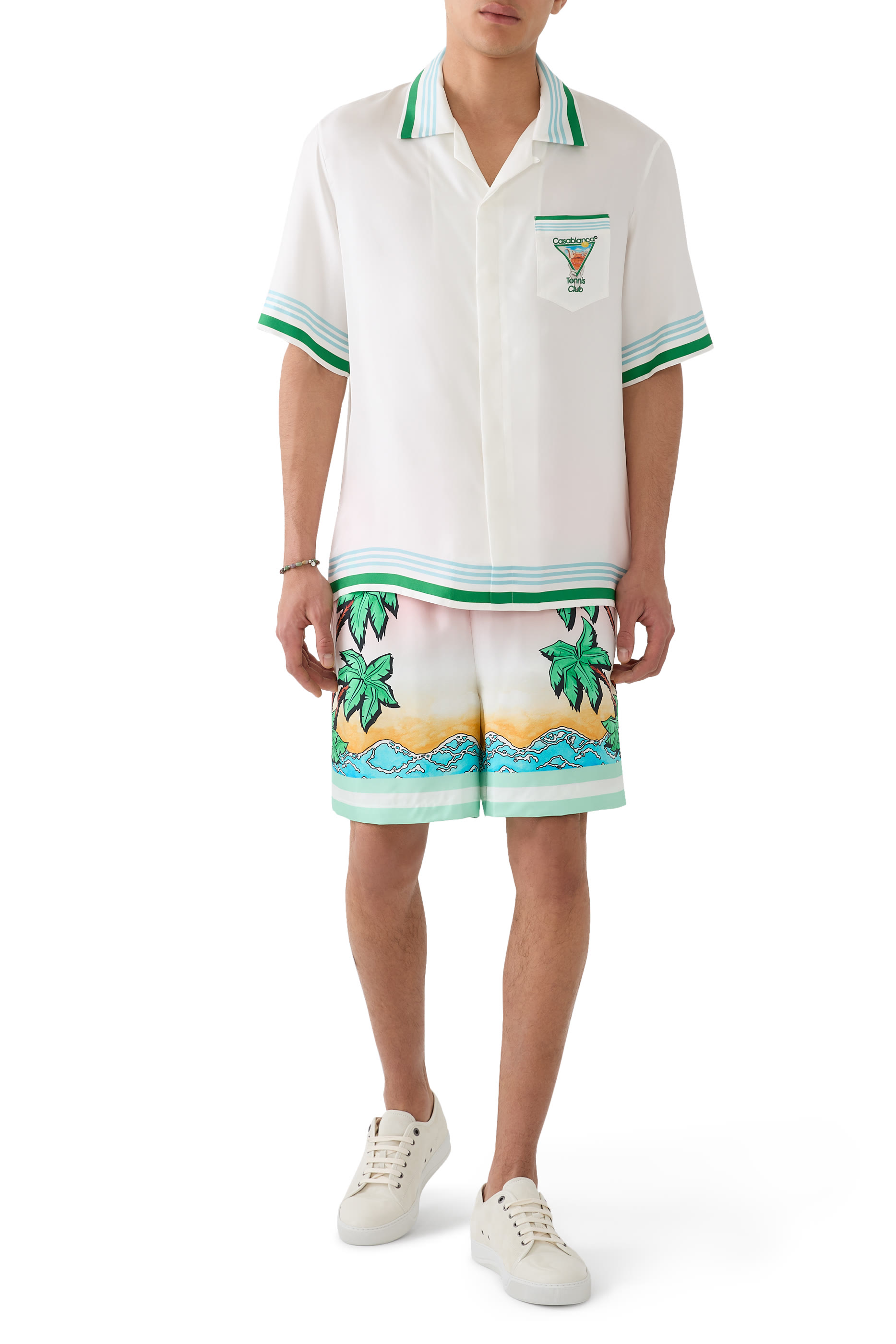 Metaphysical Tennis Icon Silk Shirt