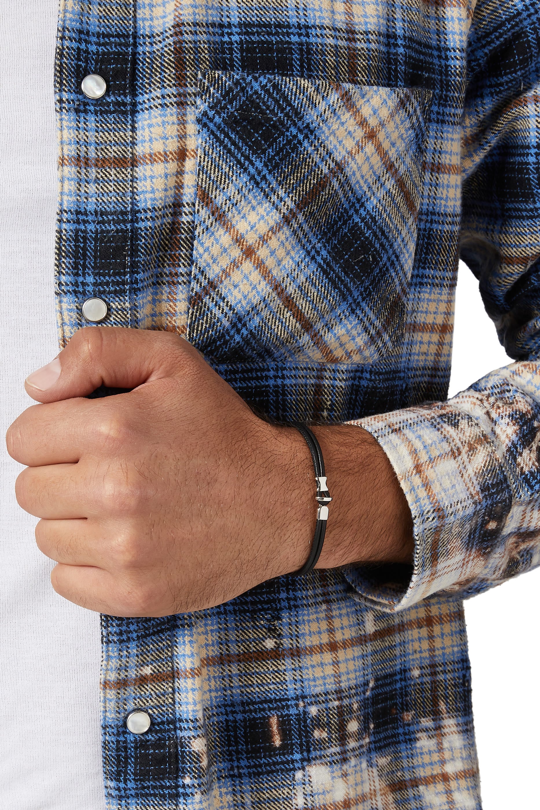 Orson Loop Leather Bracelet
