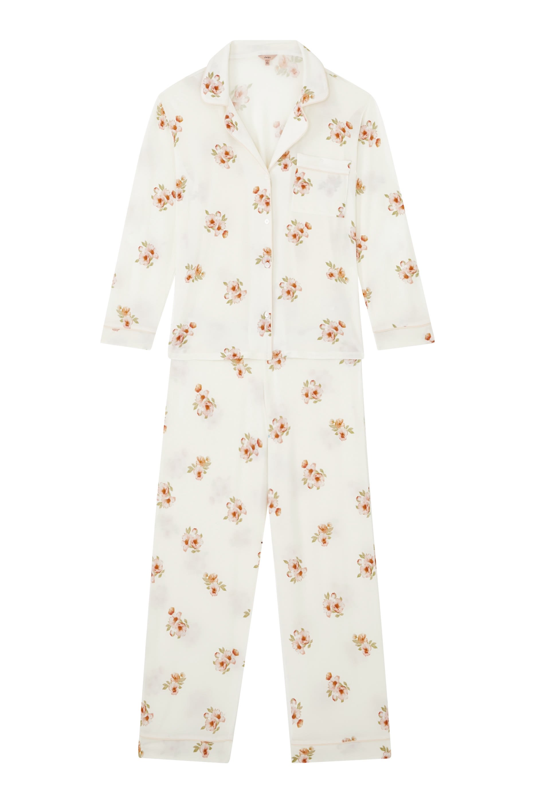 William Printed Pajama Set