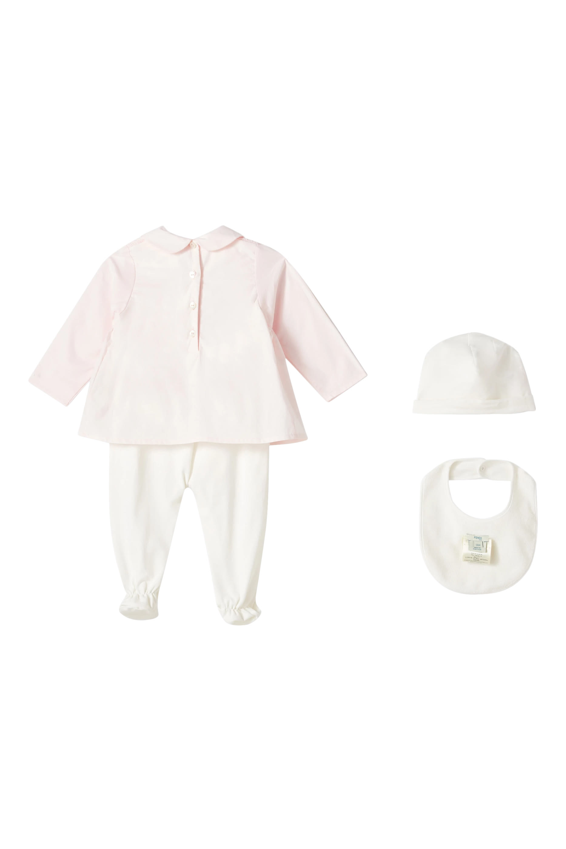 Kids Logo Top, Pants, Bib & Beanie Set