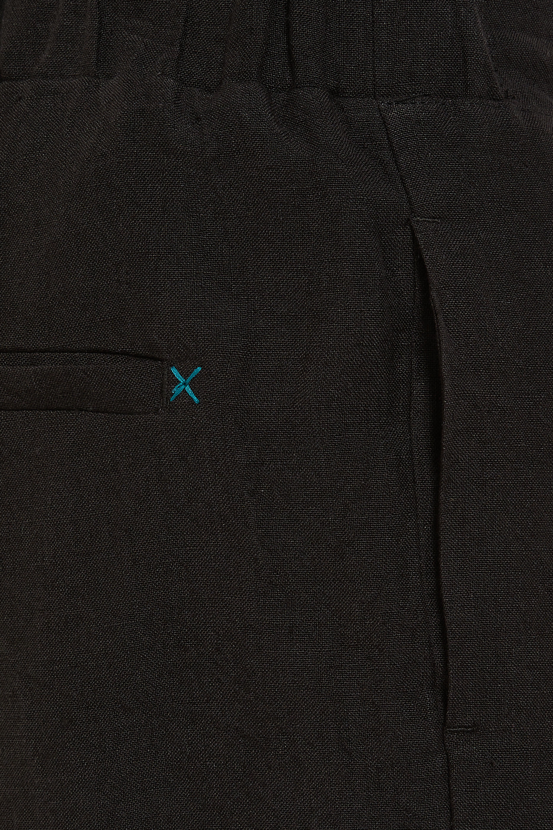 Elasticated Linen Shorts