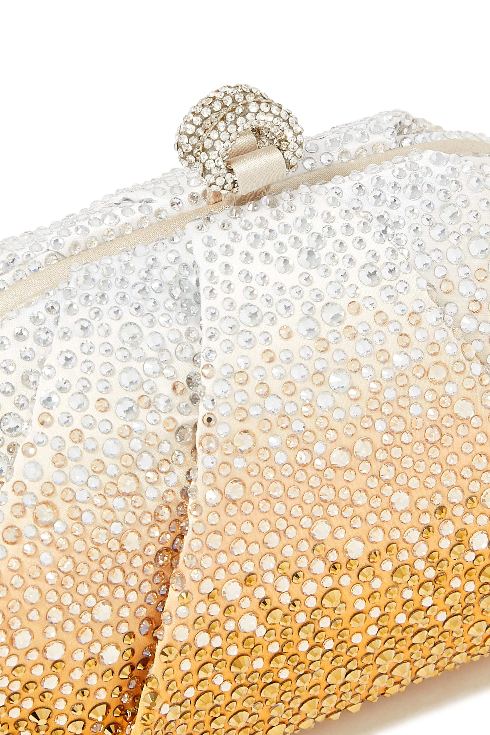 Gemma Crystal Caviar Clutch Bag