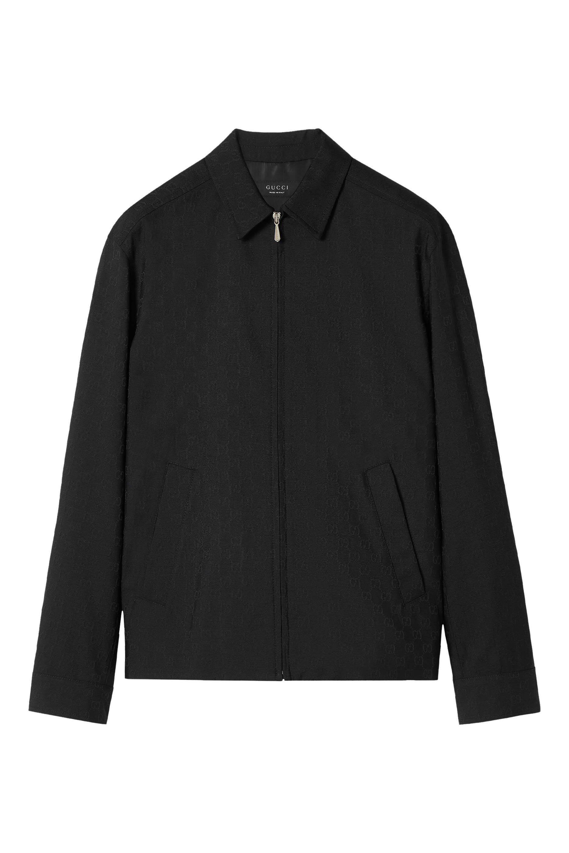 GG Wool Zip Jacket