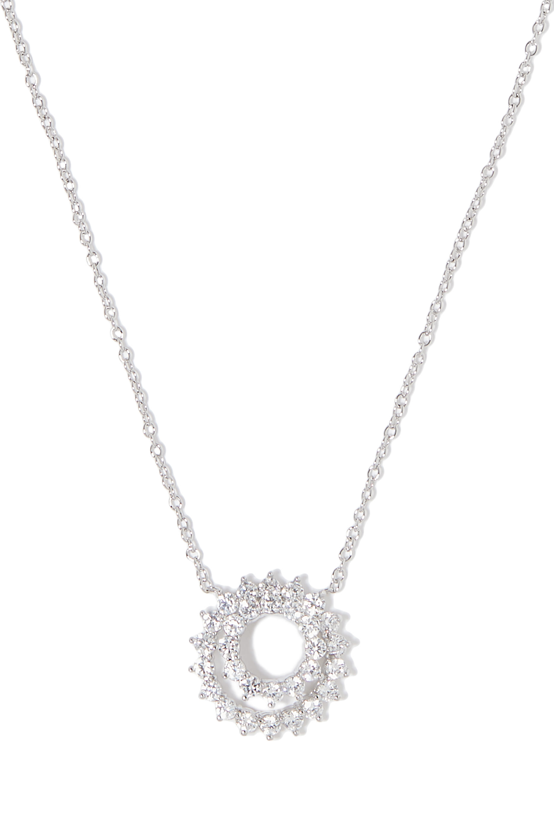 Double Spiral Necklace