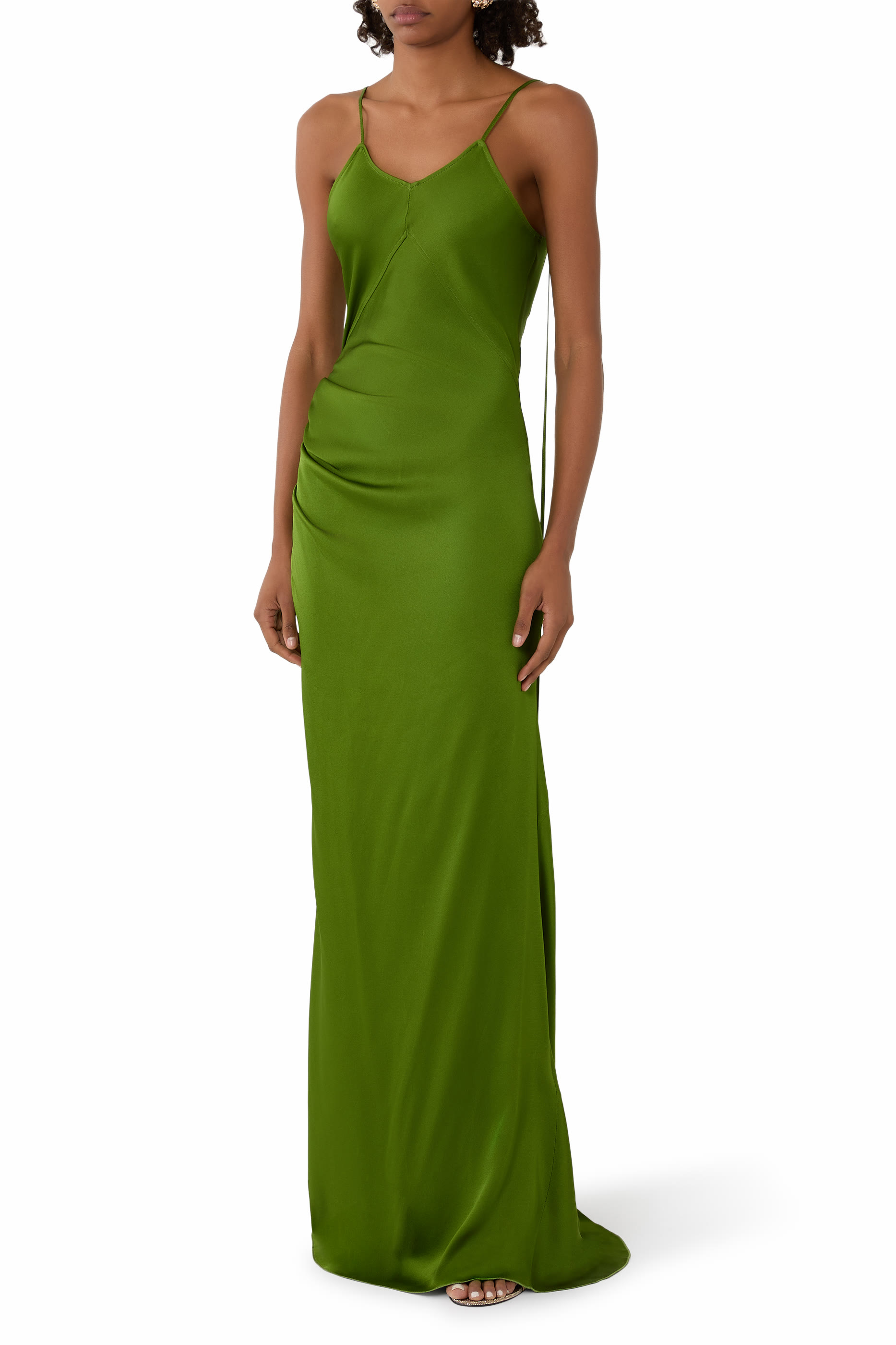 Drape Detail Cami Dress