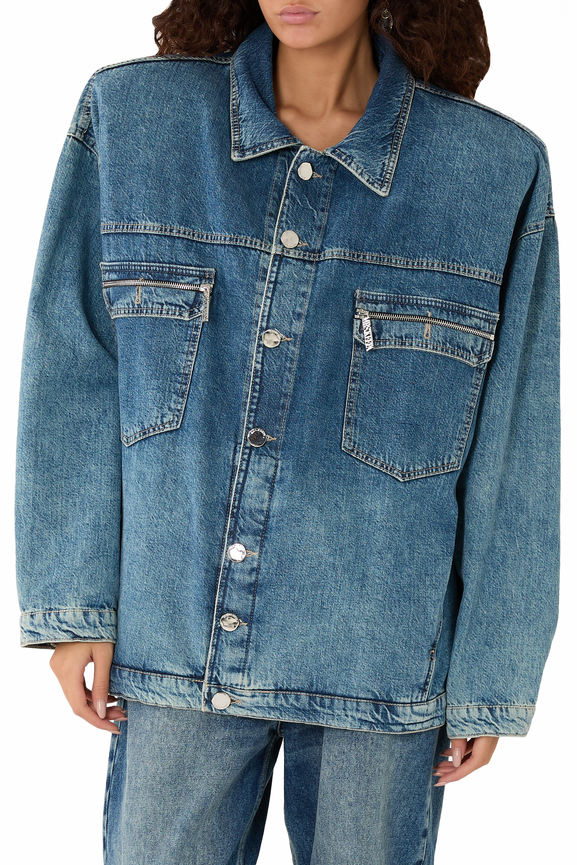 Denim Oversized Jacket 