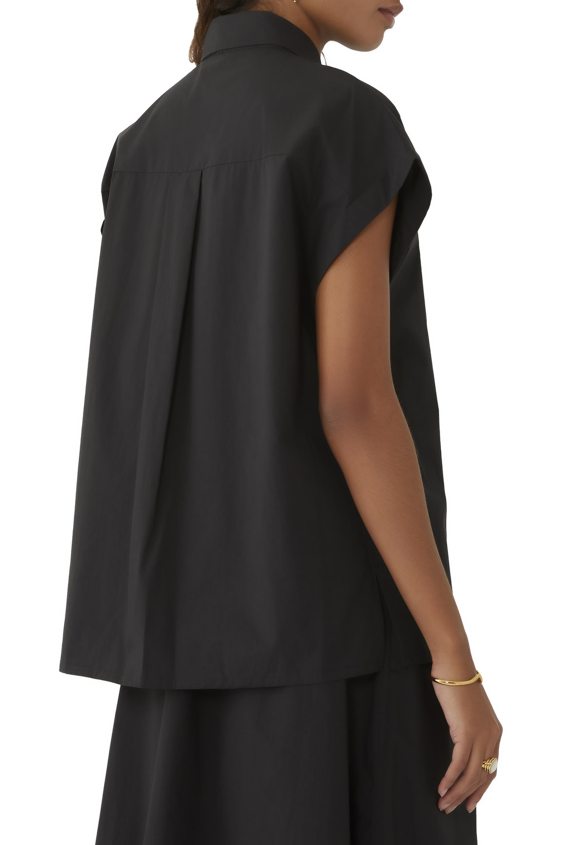 Relaxed Sleeveless Shirt