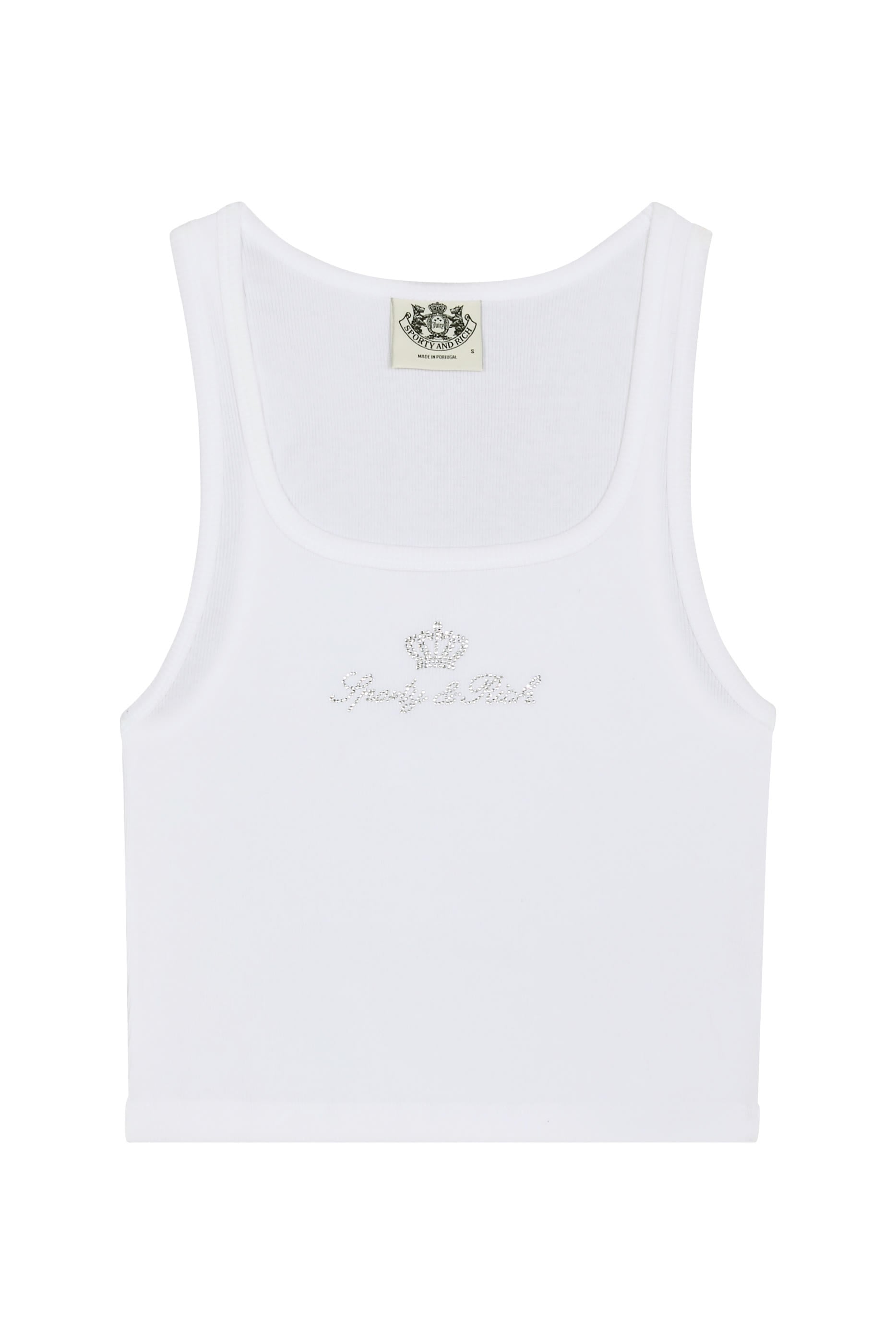 Juicy Crown Ribbed Tank Top
