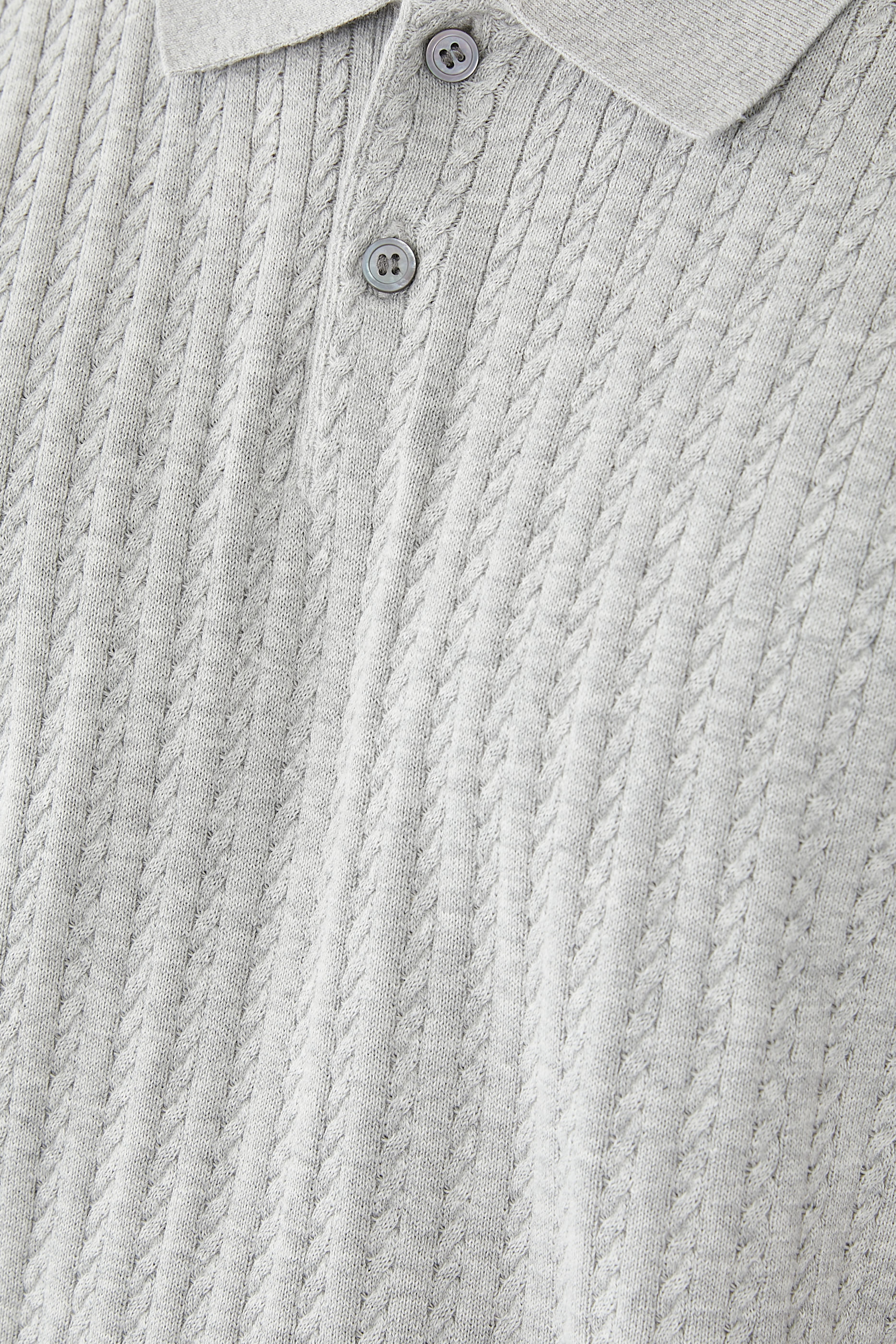 Knitted Polo Shirt