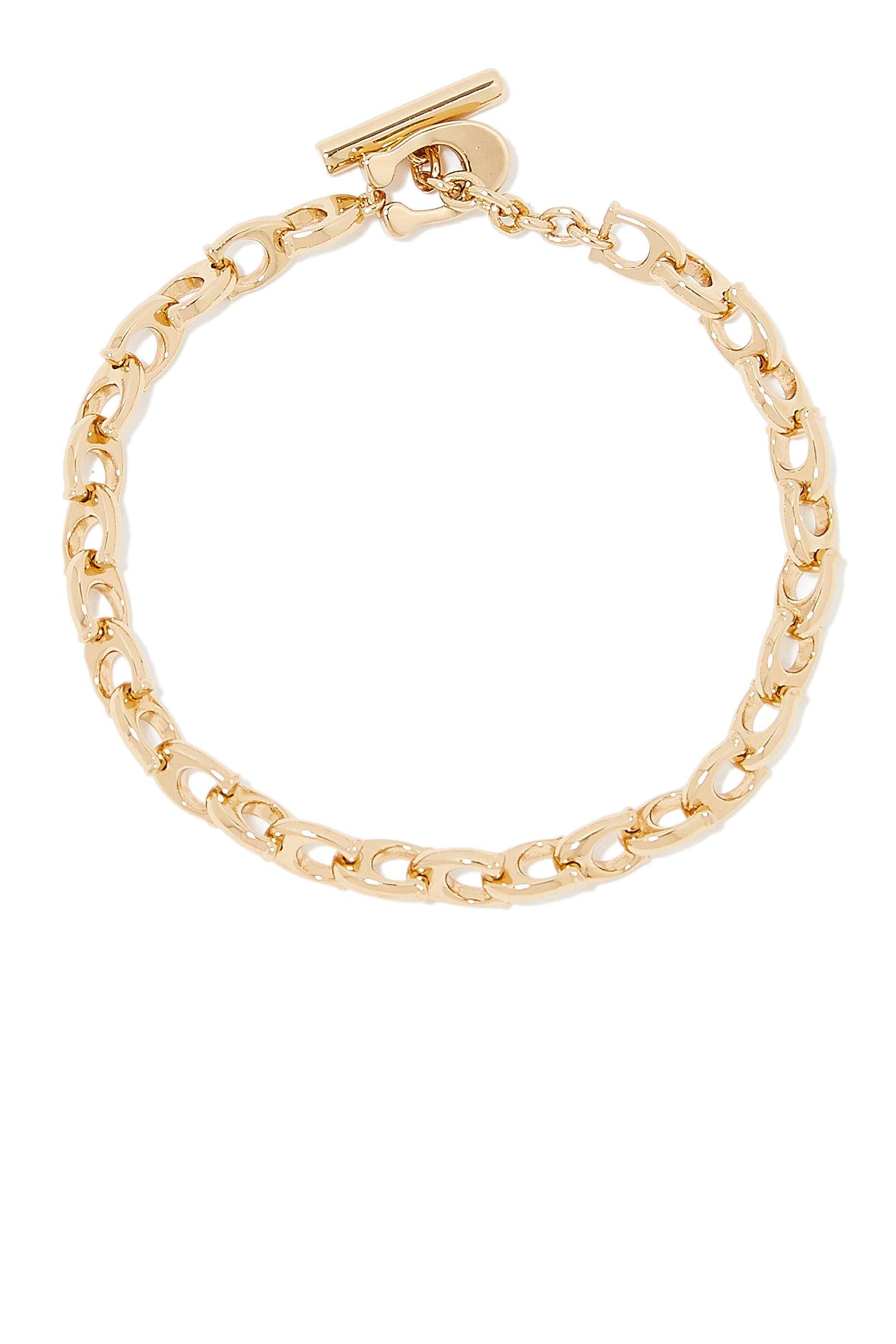 Crystal C Signature Link Bracelet