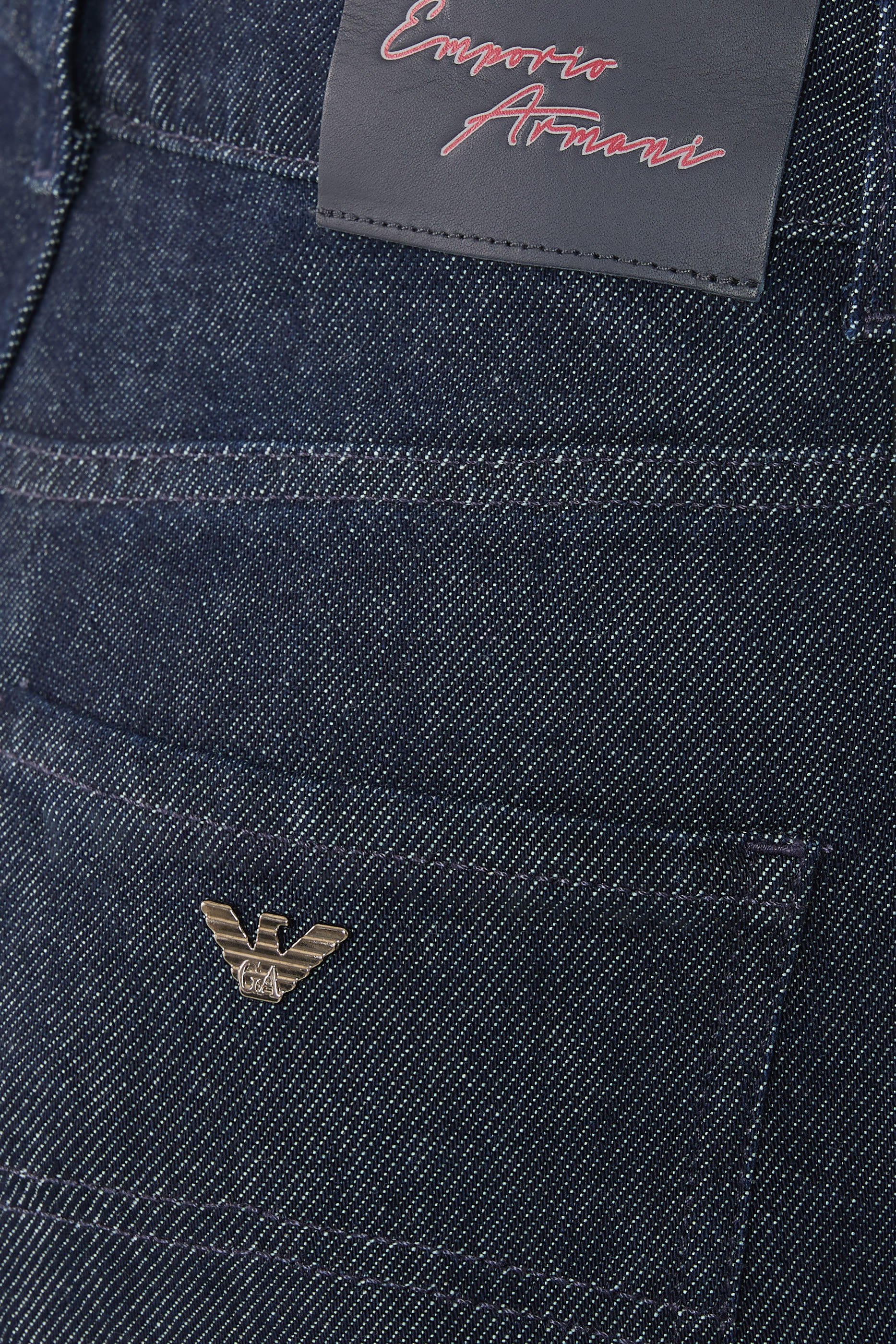 J4B High-Rise Straight-Leg Jeans