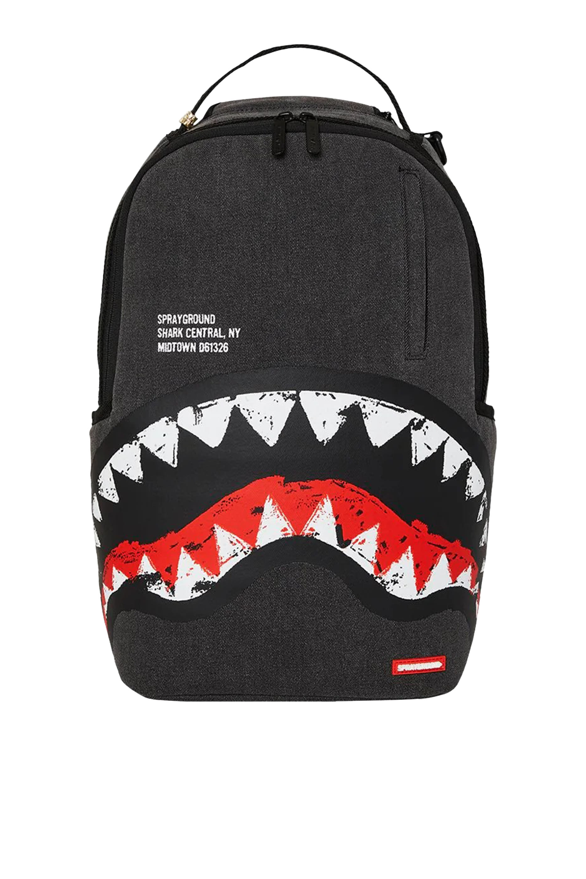 Kids Shark Central Painted Backpack