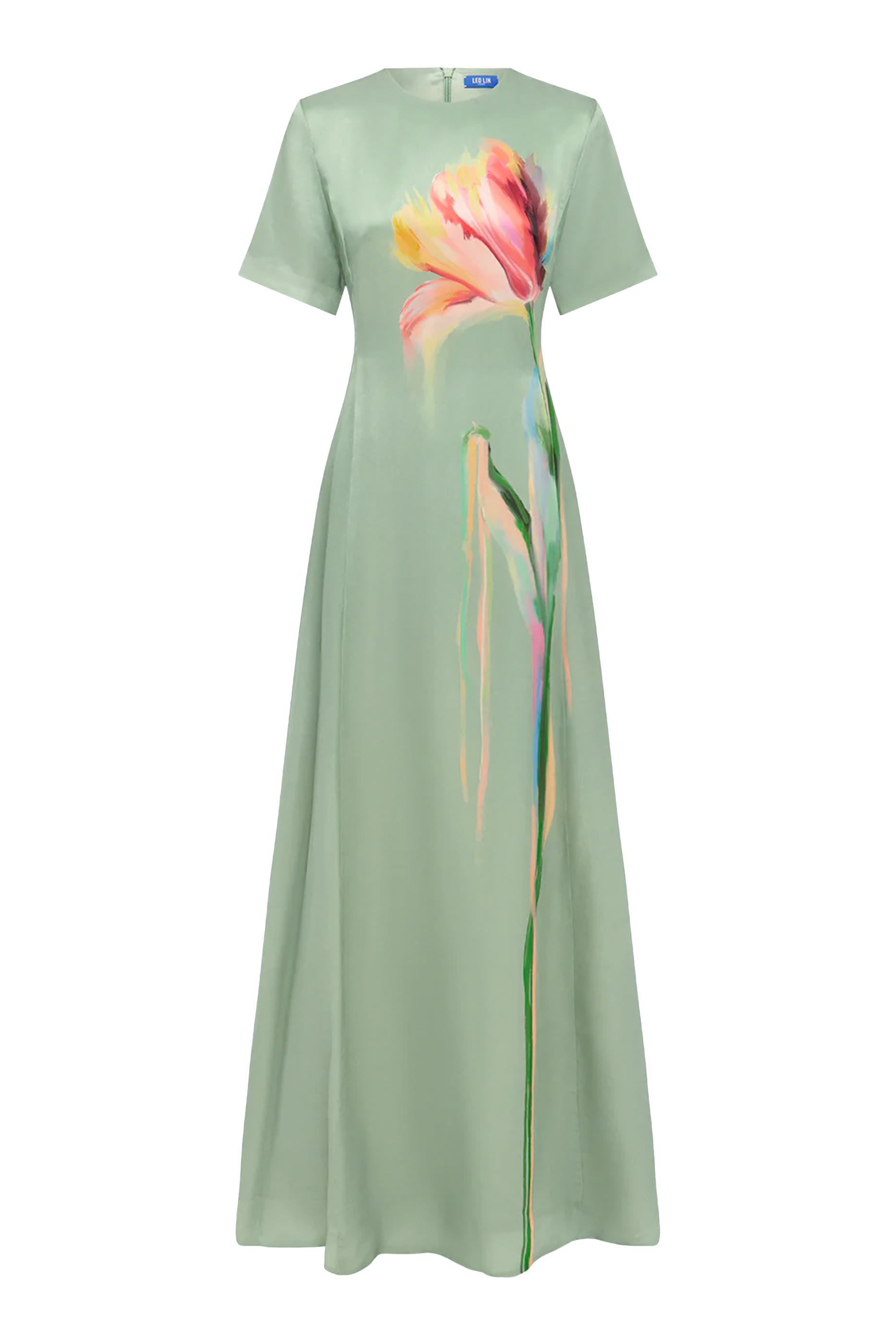 Alice Short Sleeves Maxi Dress