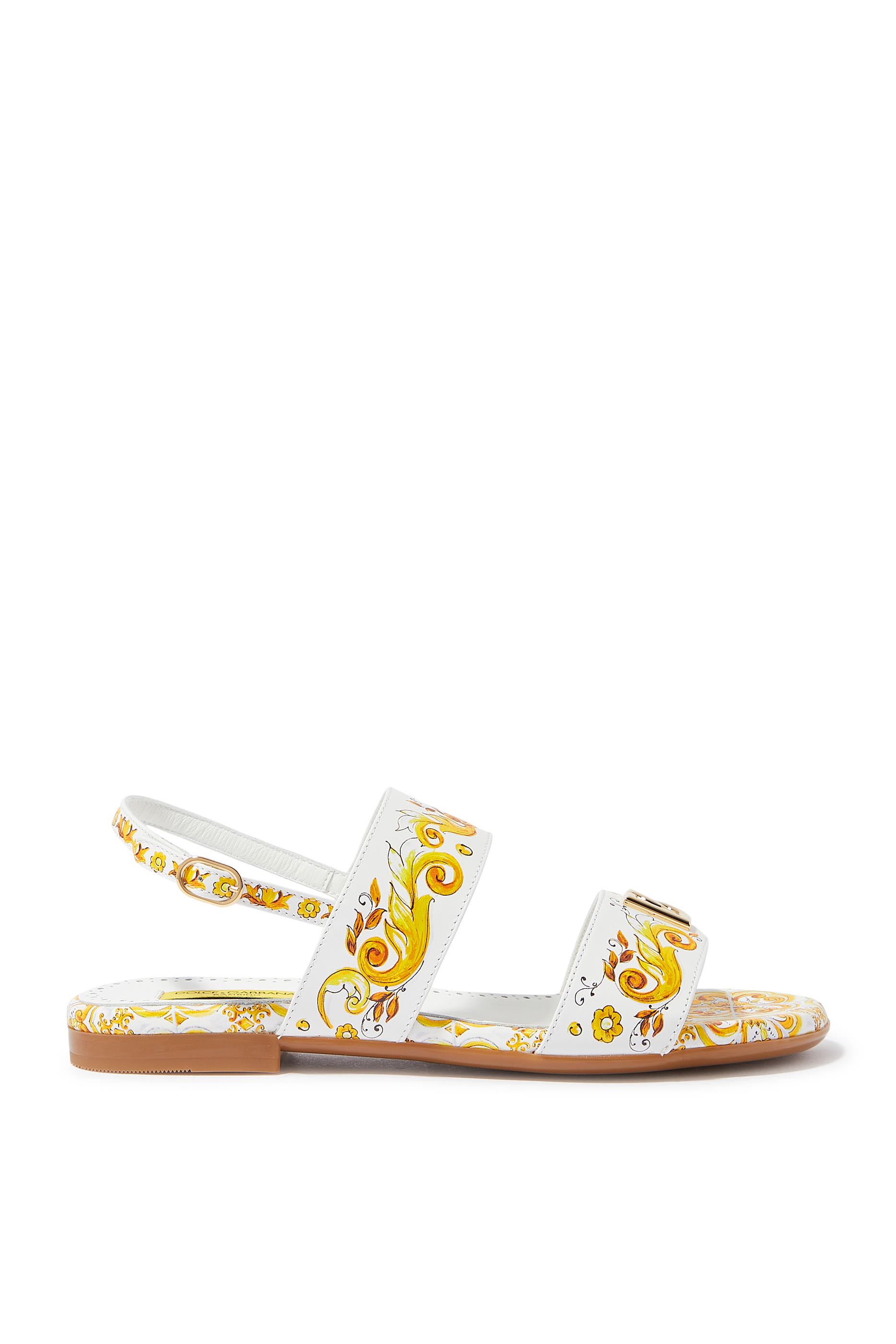 Kids Printed Slip-On Flat Sandals