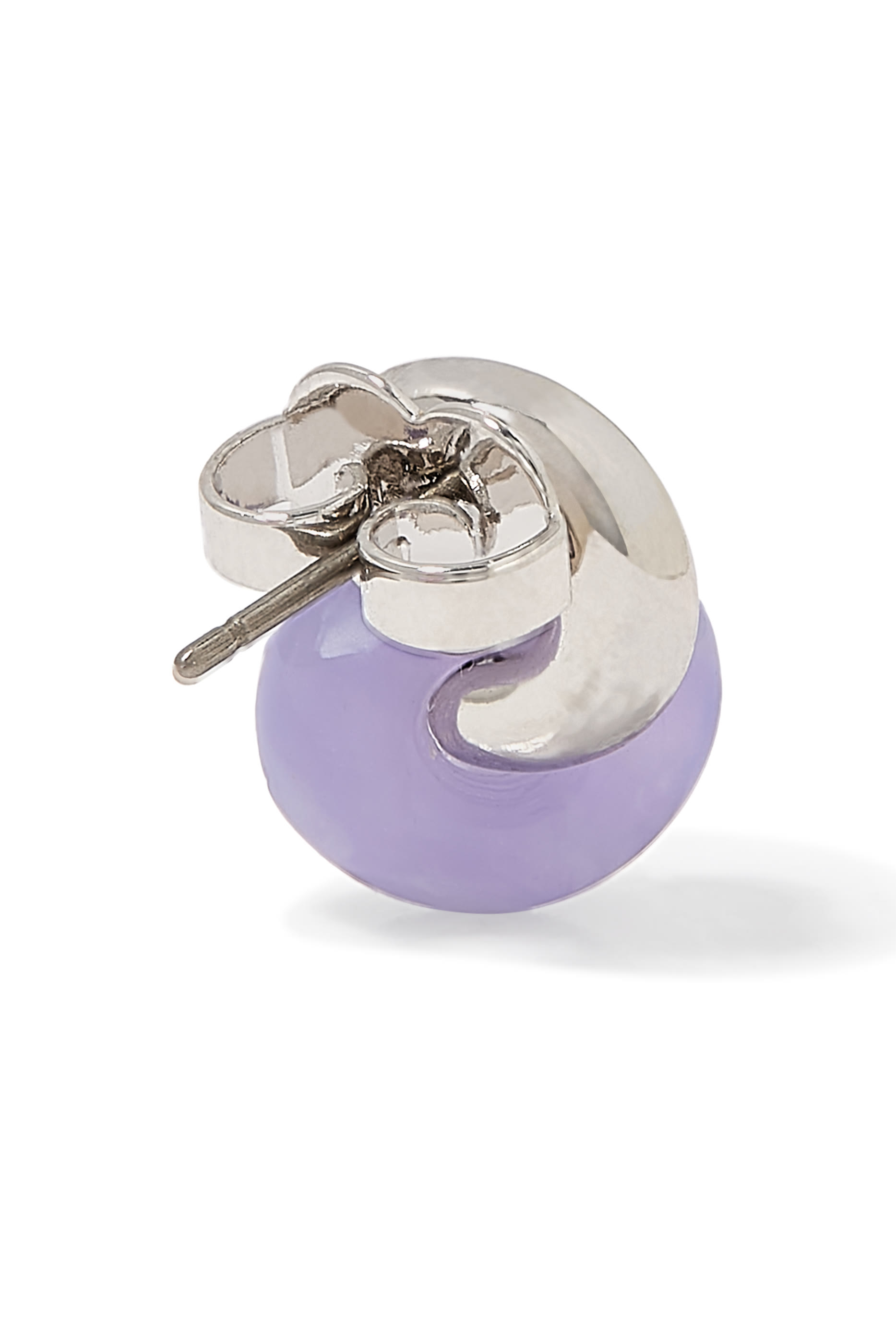 Interlock Studs, Titanium Posts & Cubic Zirconia, Acetate