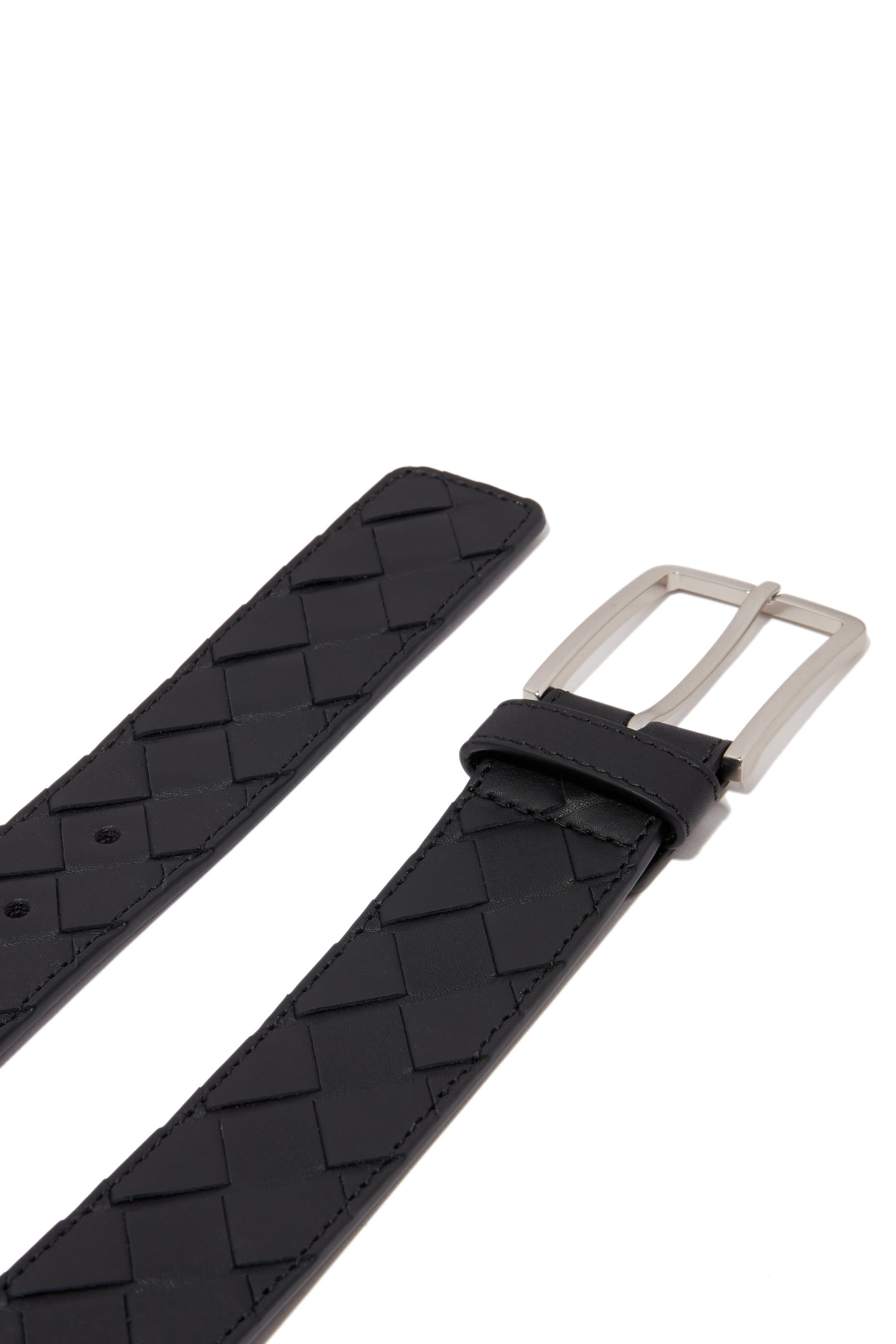 Intreccio Leather Belt